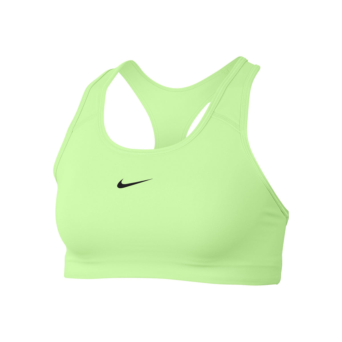 Nike Dri-Fit Swoosh Sport-bh Dames - neongroen,