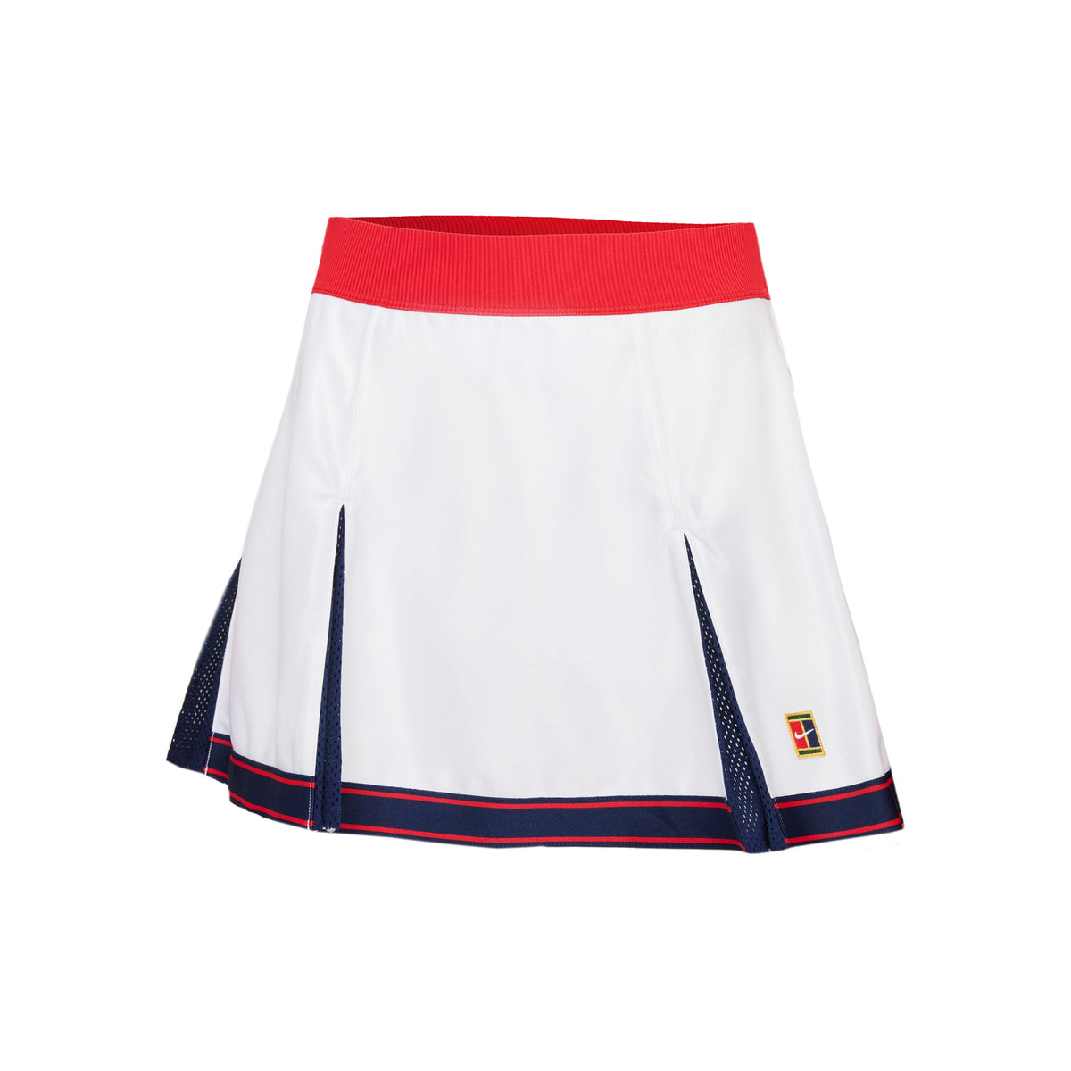 Nike Dri-Fit NY Slam Rok Dames - wit, veelkleurig