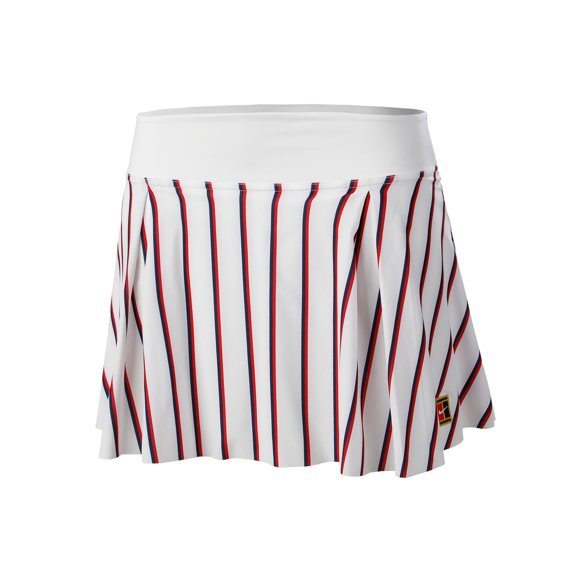 Nike Dri-Fit Club Rok Dames - wit, veelkleurig