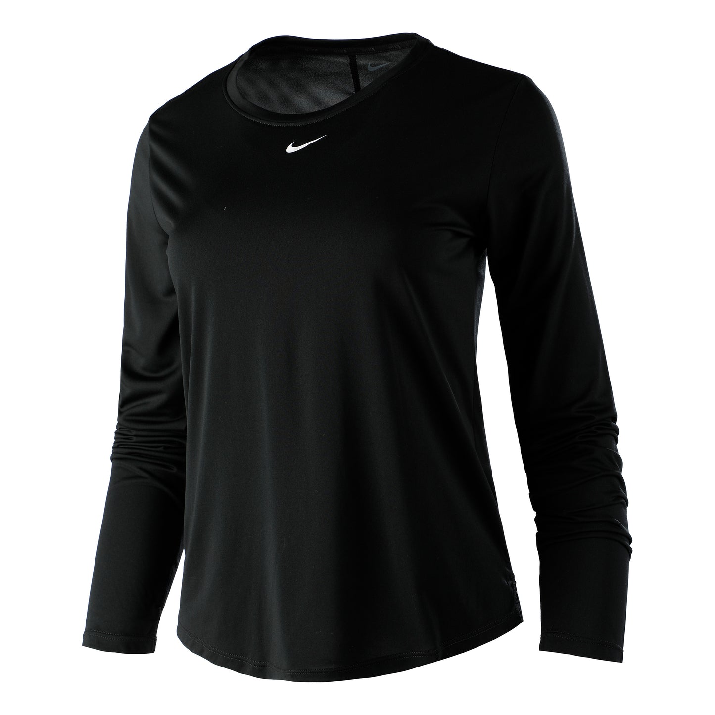 Nike Dri-Fit One Standard Haut manches longues Femmes - noir, blanc