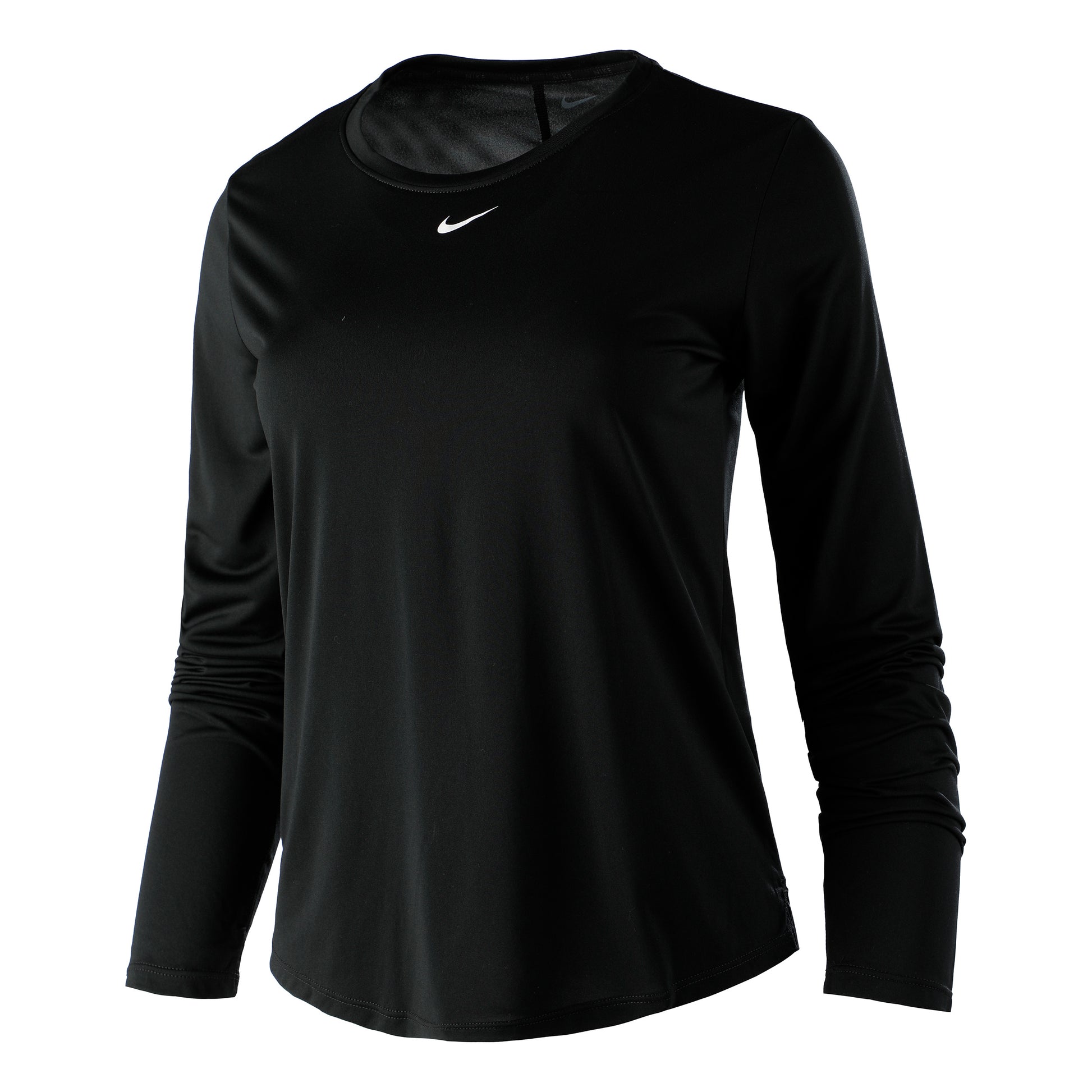 Nike Dri-Fit One Standard Haut manches longues Femmes - noir, blanc