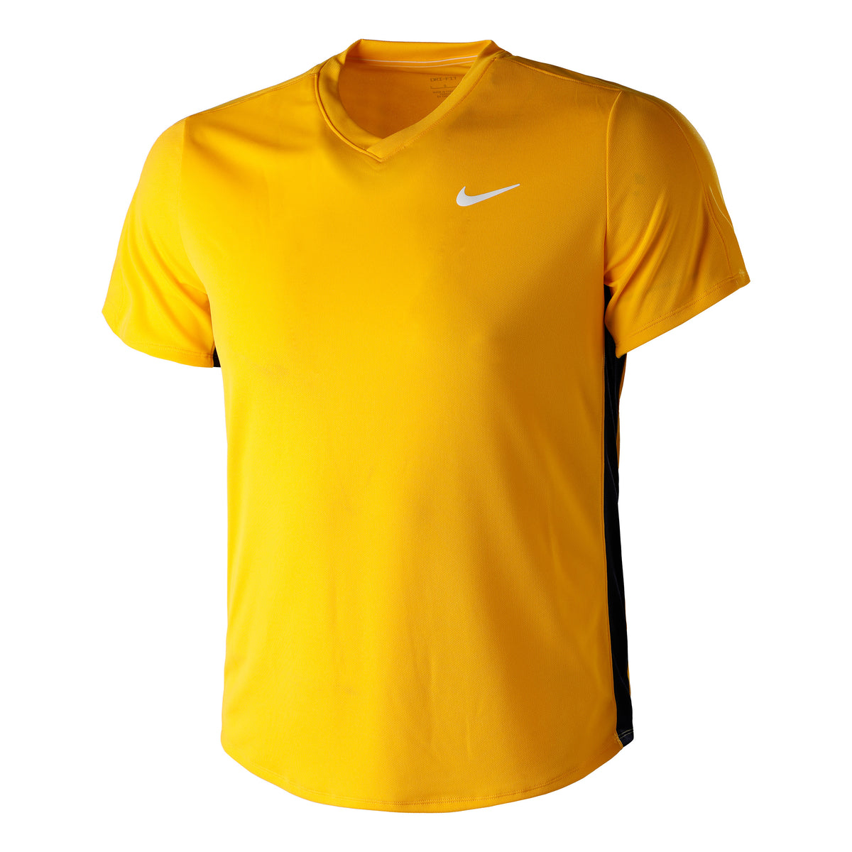 Nike Dri-Fit Victory Court T-shirt Hommes - jaune doré, bleu foncé