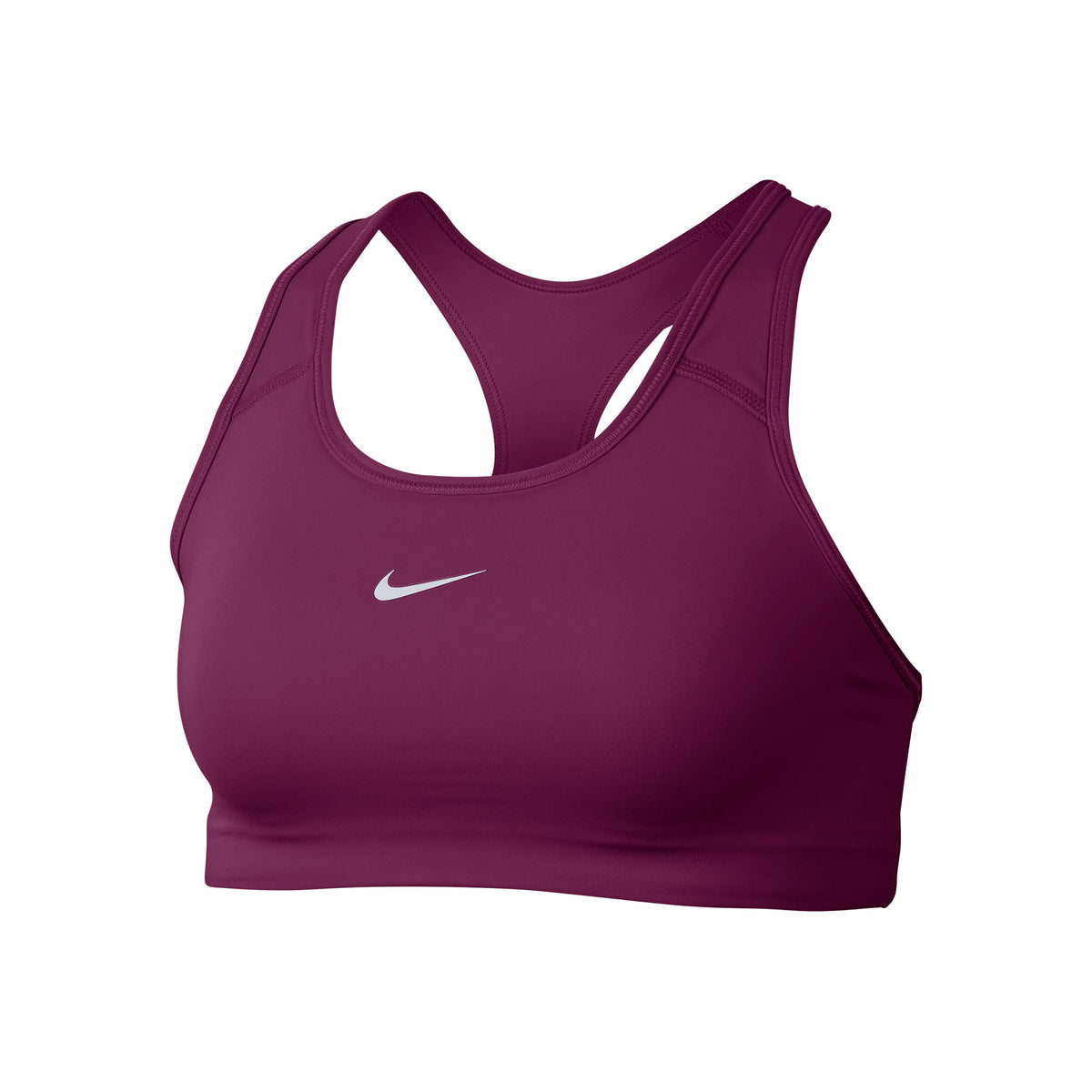 Nike Dri-Fit Swoosh Sport-bh Dames - berry,