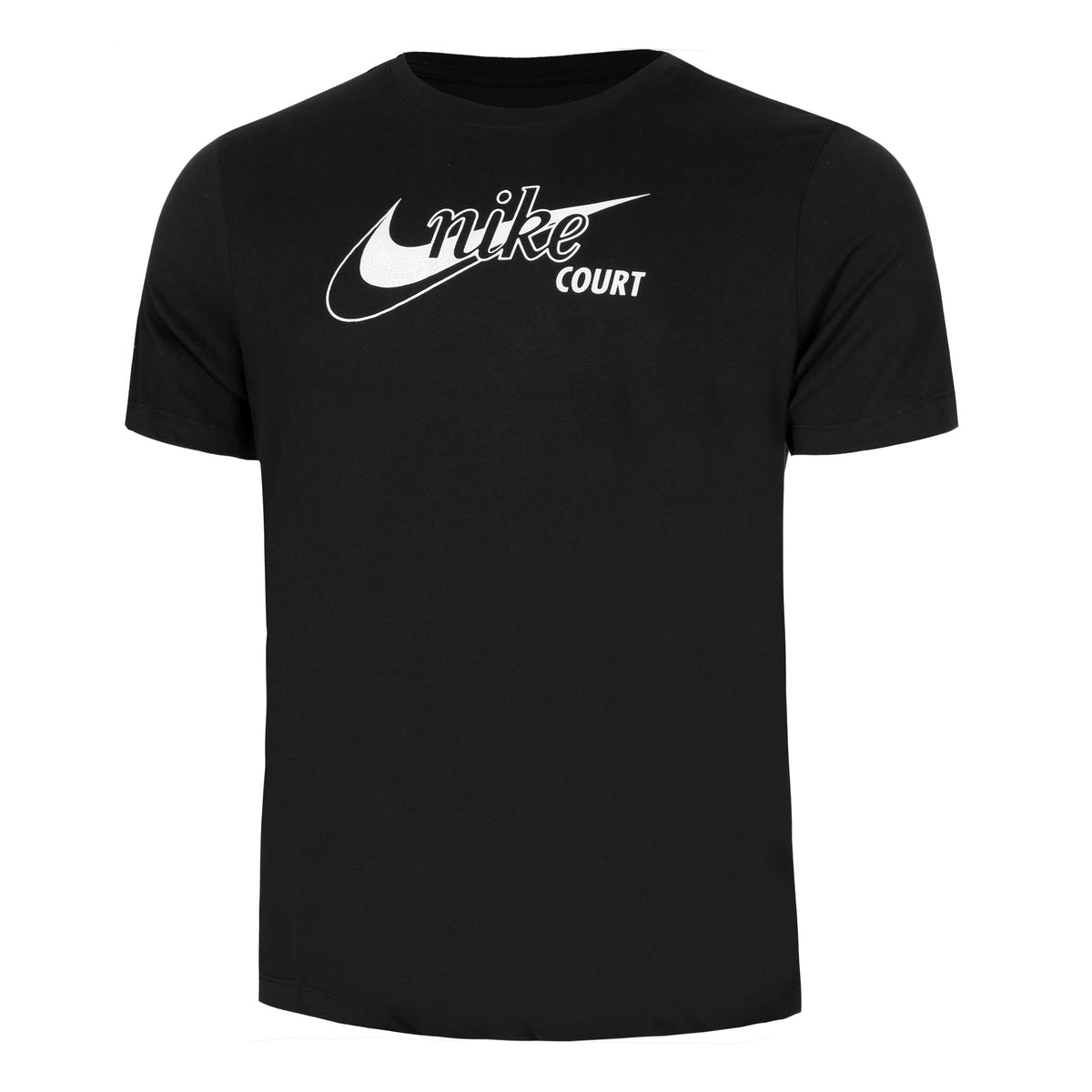 Nike Dri-Fit Swoosh T-shirt Hommes - noir, blanc