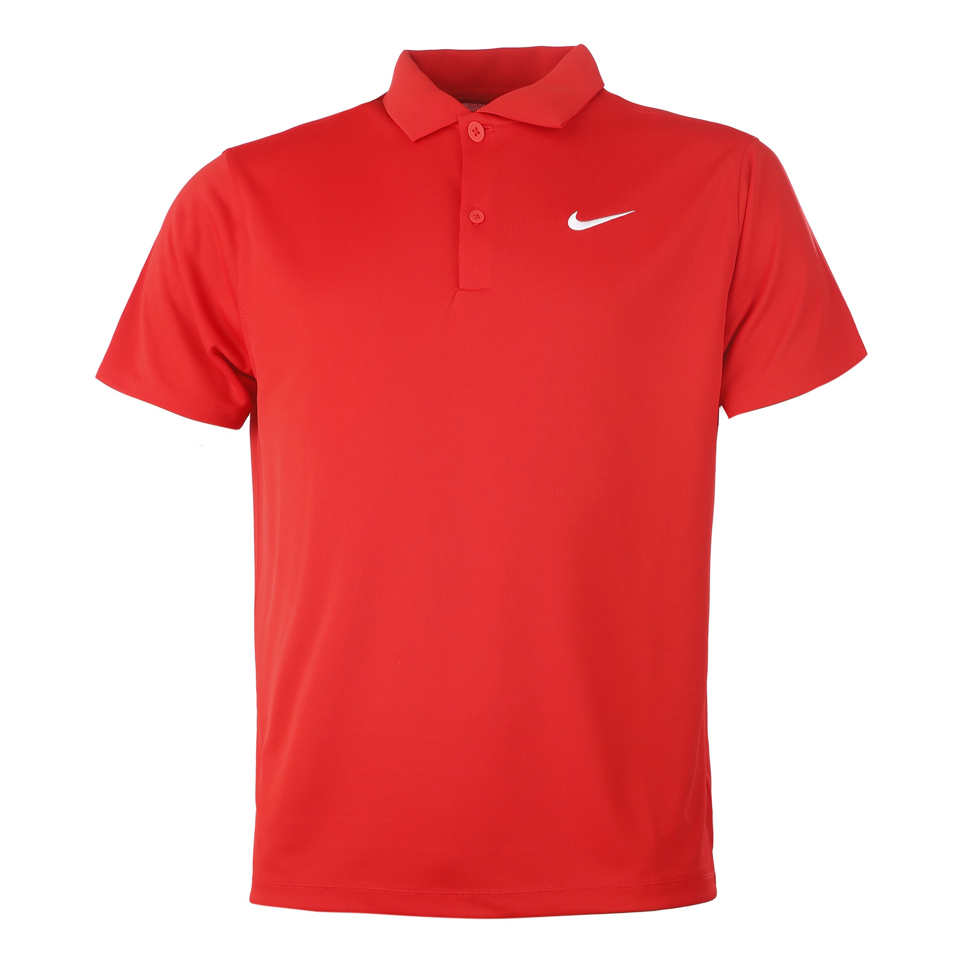 Nike Dri-Fit Victory Court Solid Polo Hommes - rouge