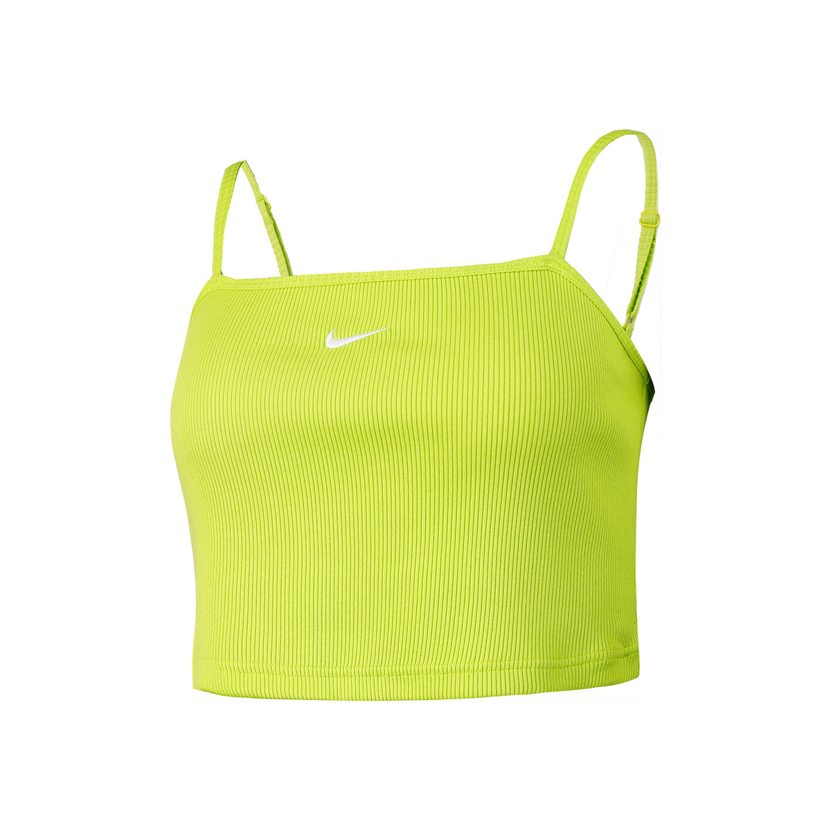 Nike Sportswear Essential Rib Tanktop Dames - geel,