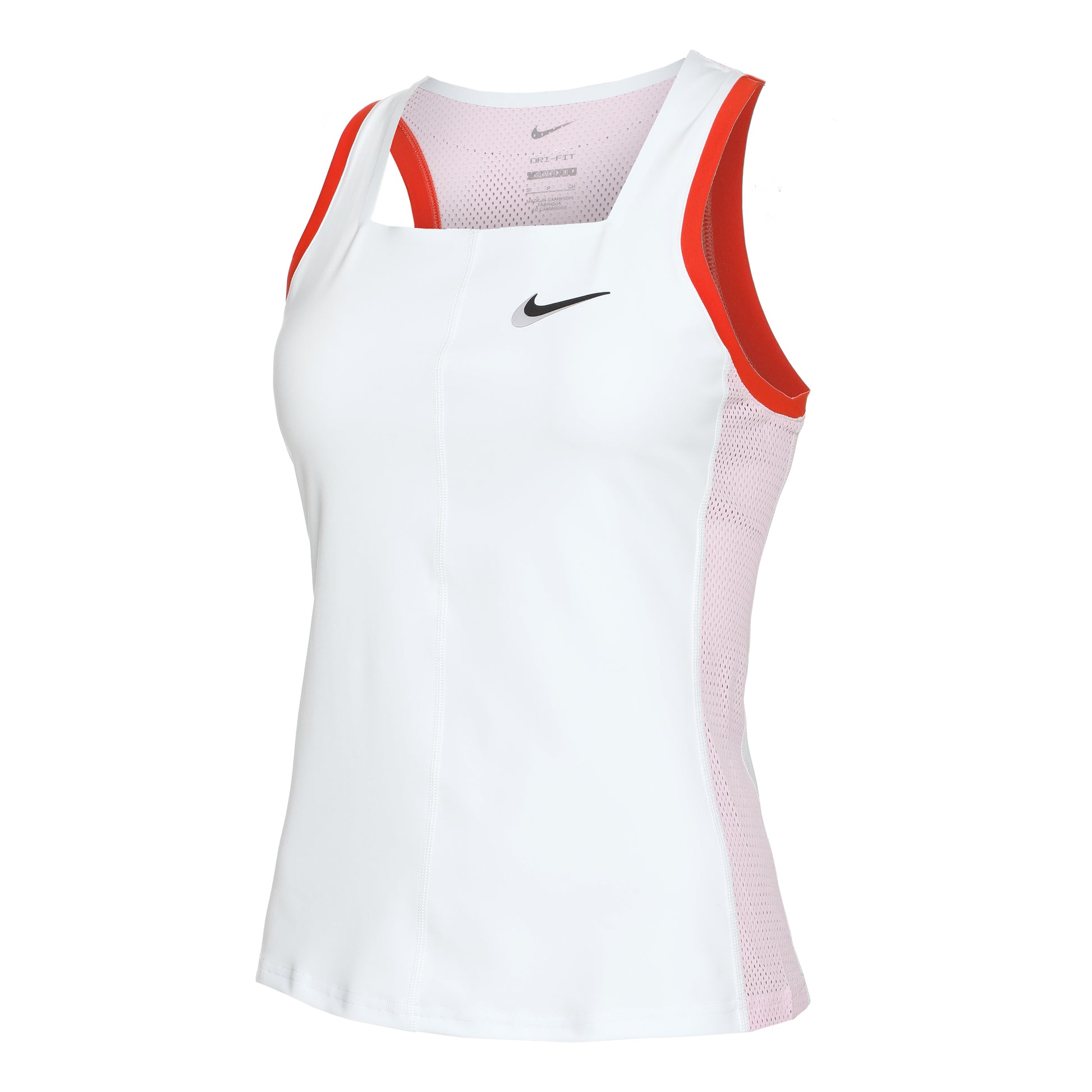 Nike Court Dri-Fit Slam Tanktop Dames - lichtblauw, roze