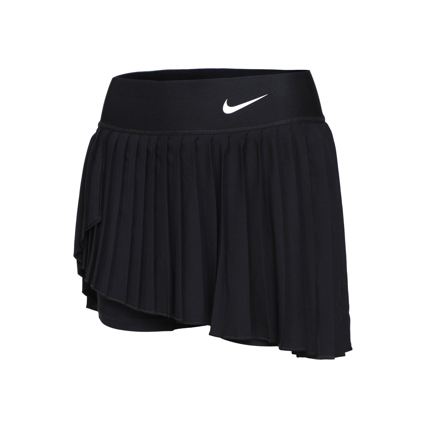 Nike Dri-Fit Court Pleated Jupe Femmes - noir, blanc