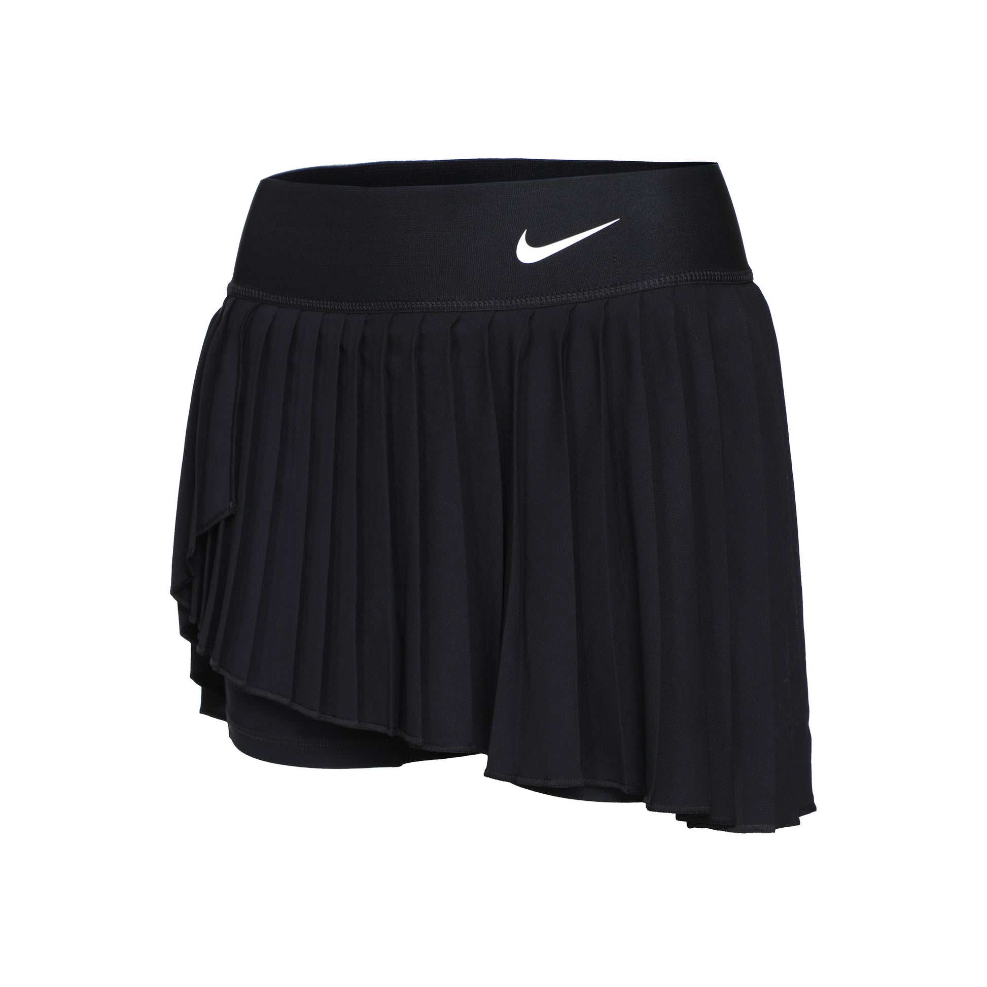 Nike Dri-Fit Court Pleated Jupe Femmes - noir, blanc