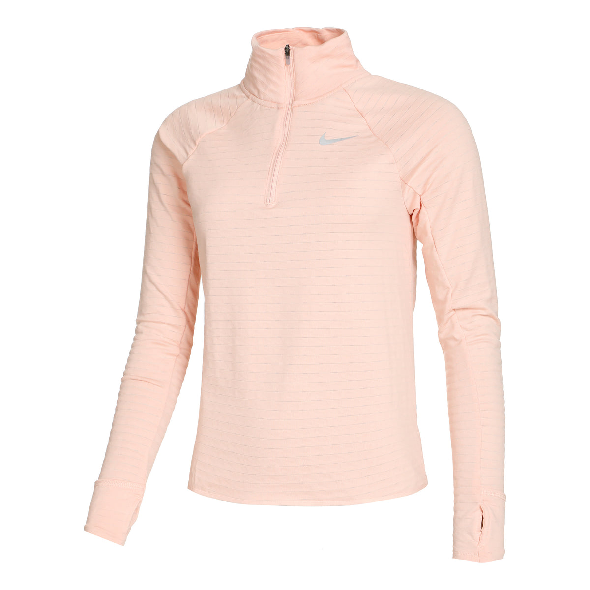 Nike Therma-Fit Element Half-Zip Topje hardlopen Dames - koraal, grijs