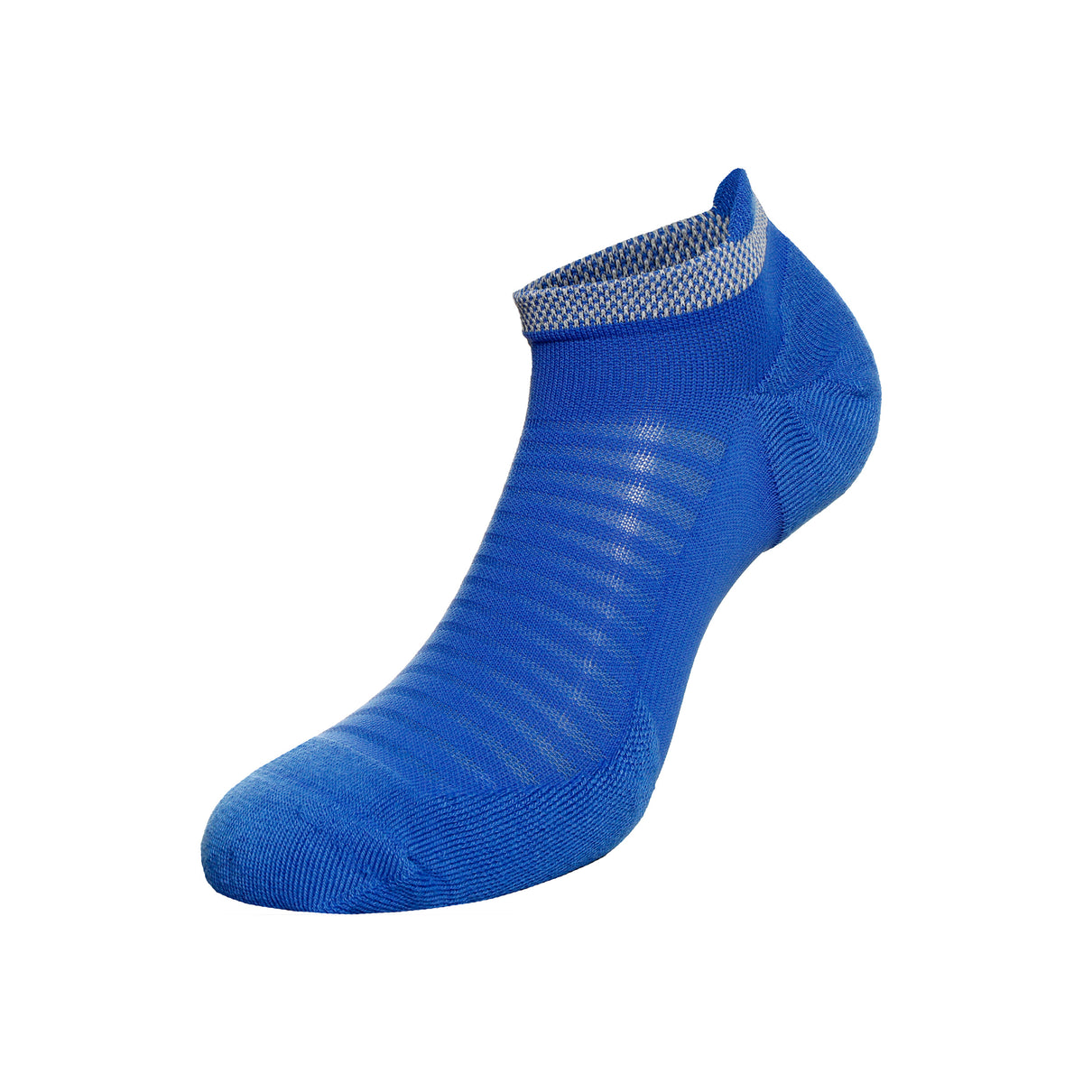Nike Spark Cushioned No-Show Running Hardloopsokken Unisex - blauw, grijs