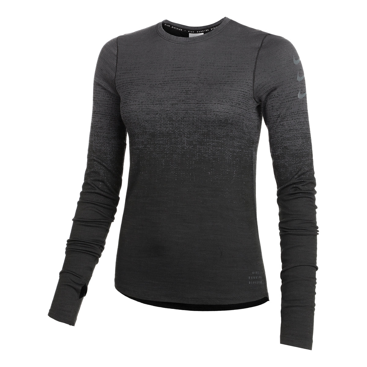 Nike Dri-Fit Run Division Top de course Femmes - gris, noir