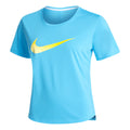 Dri-Fit One Swoosh HBR Hardloopshirt Dames - turkoois,