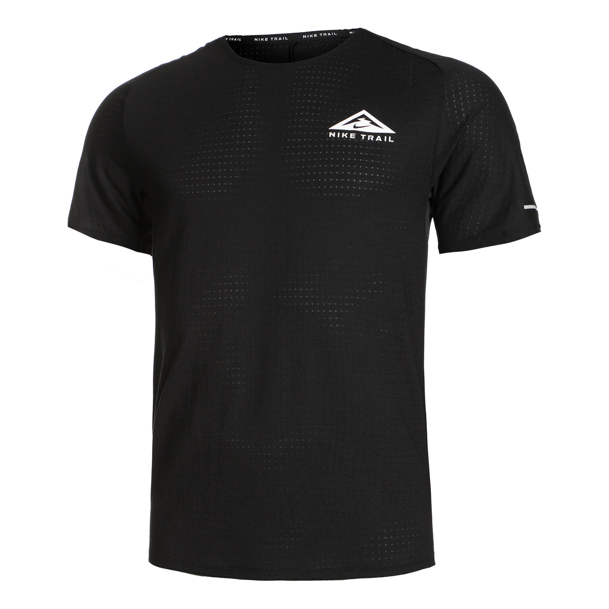 Nike Dri-Fit Solar Chase Running Hardloopshirt Heren - zwart,