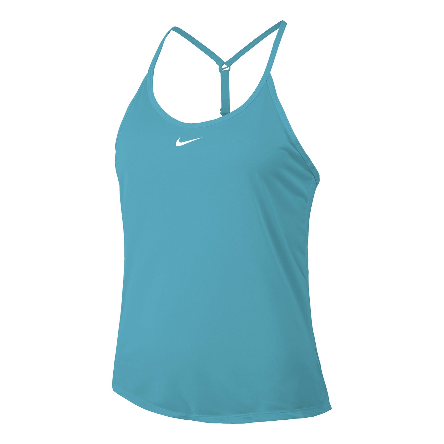 Nike Dri-Fit One Elstka STD Tanktop Dames - petrolblauw,