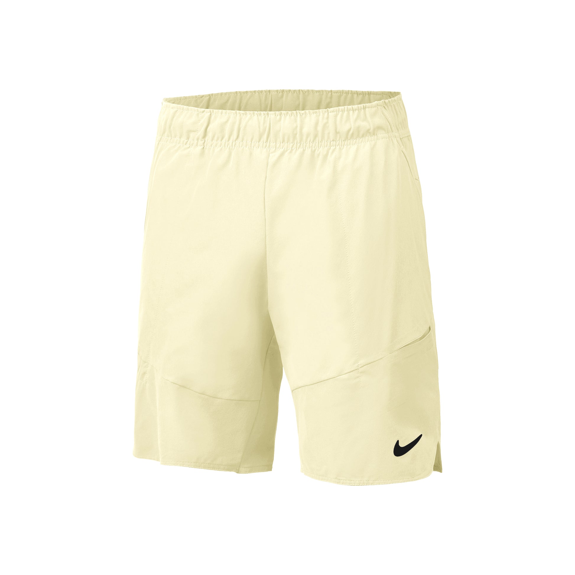 Nike Dri-Fit Court 9in Shorts Heren - geel,