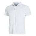 Dri-Fit Victory Court Solid Polo Heren - wit, lichtgrijs
