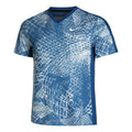 Dri-Fit Court Novelty T-shirt Heren - blauw, wit
