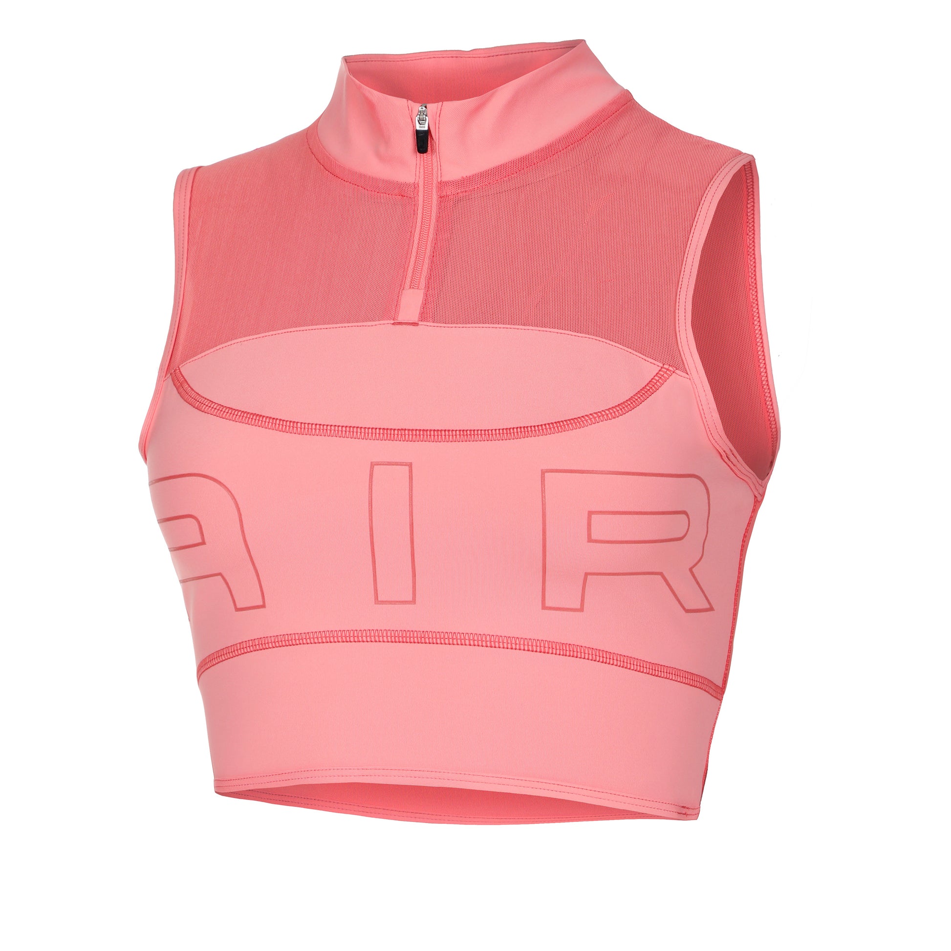 Nike Dri-Fit Air Cropped Hardloopshirt Dames - pink,