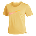 Dri-Fit One Swoosh HBR Hardloopshirt Dames - geel,