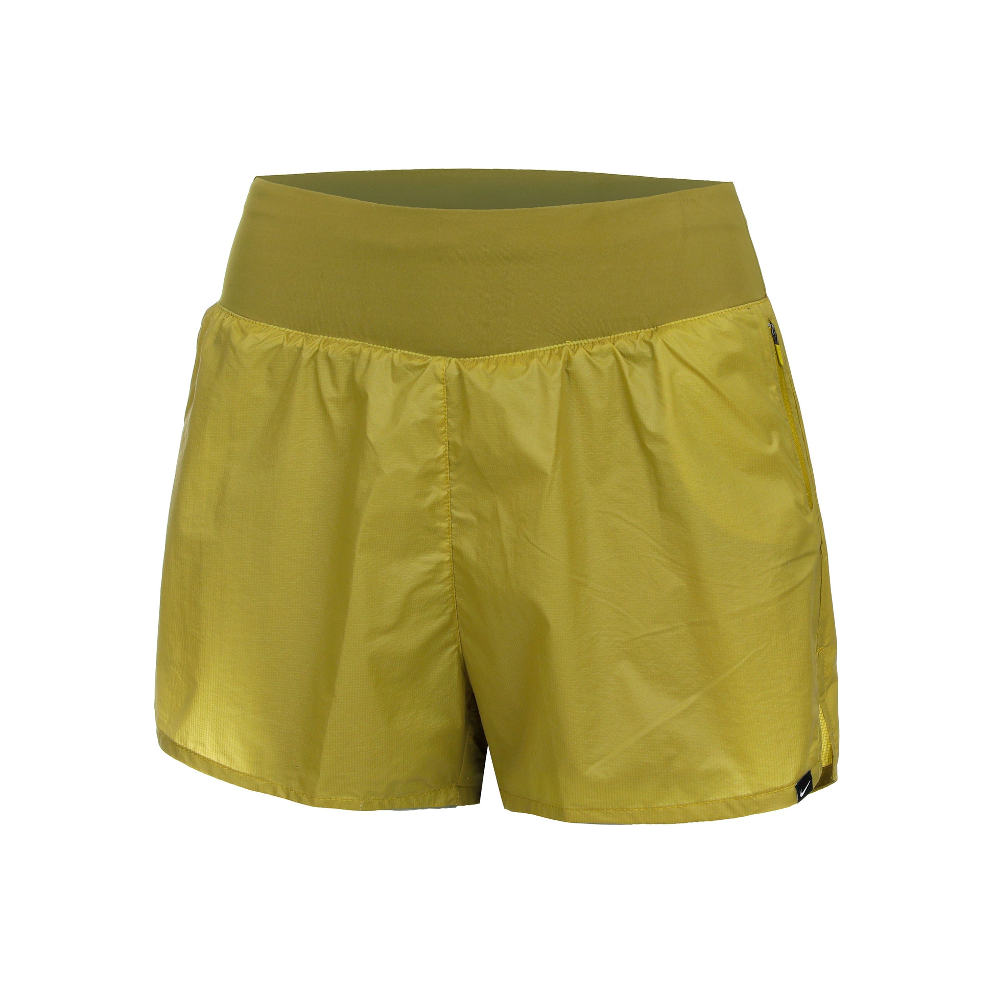 Nike Dri-Fit Dri-Fit Run Division Reflective Mid-Rise 3in Shorts Femmes - kaki,