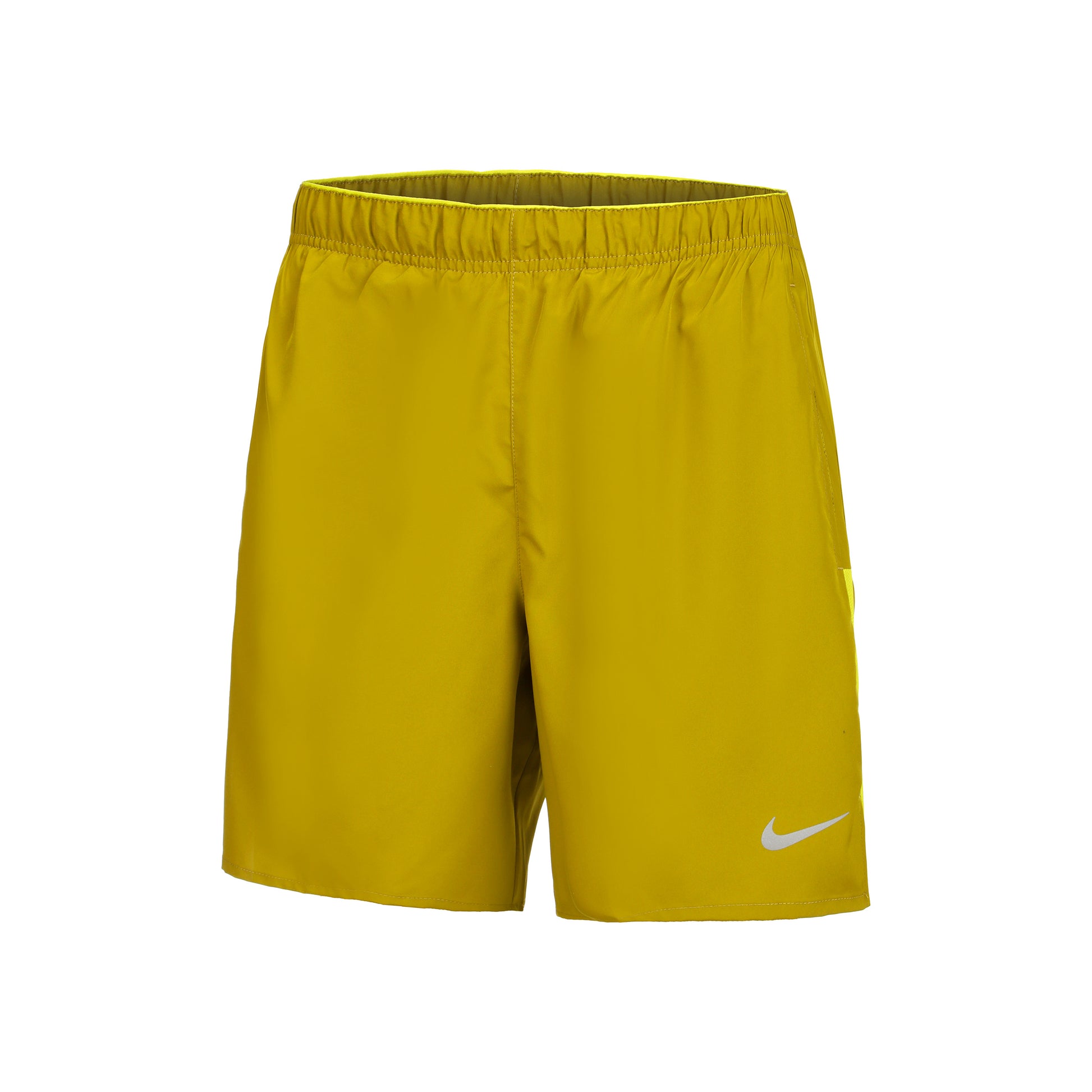 Nike Challenger 7in Brief-Lined Hardloopshorts Heren - kaki