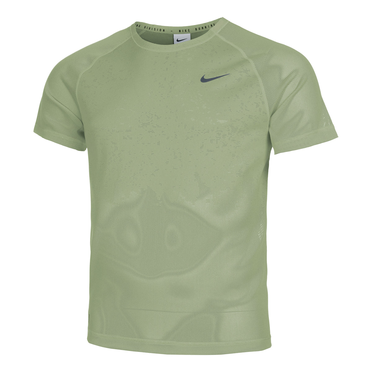 Nike Dri-Fit Run Division Techknit Hardloopshirt Heren - groen,