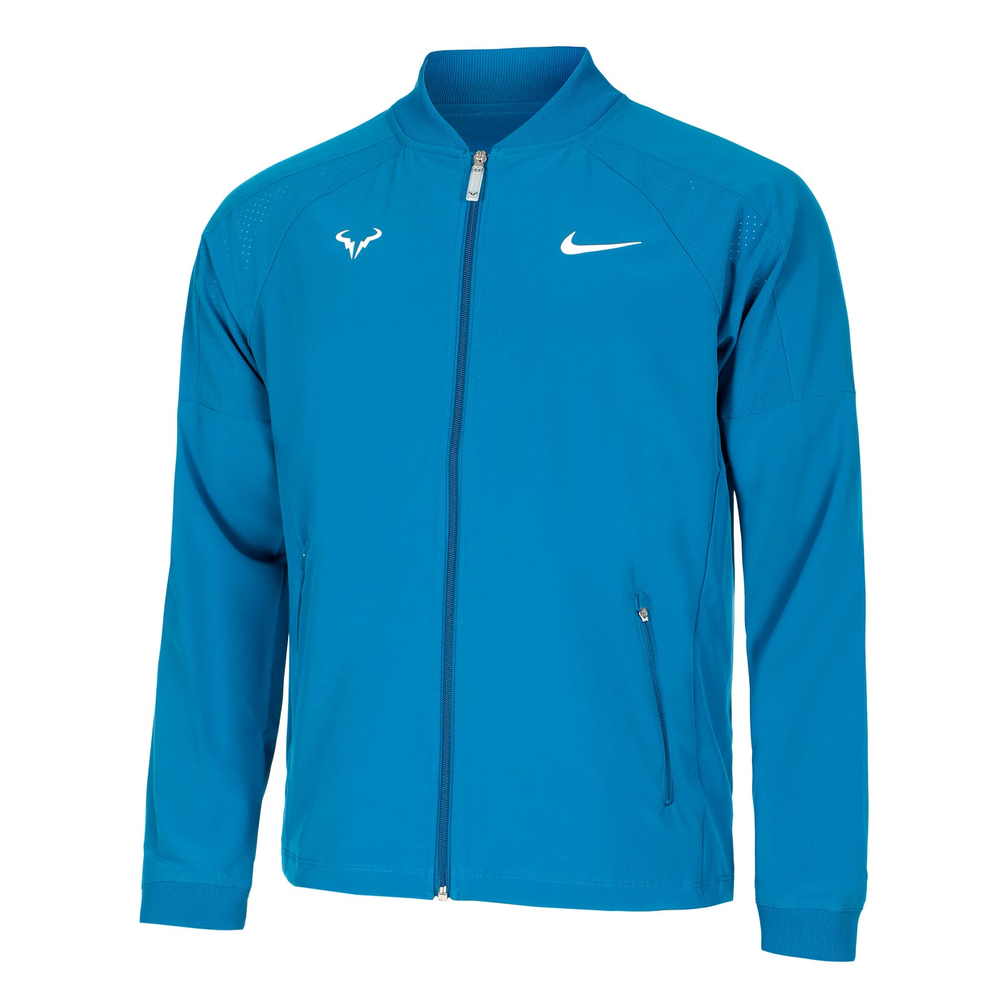 Nike Dri-Fit RAFA MNK Trainingsjack Heren - petrolblauw, wit