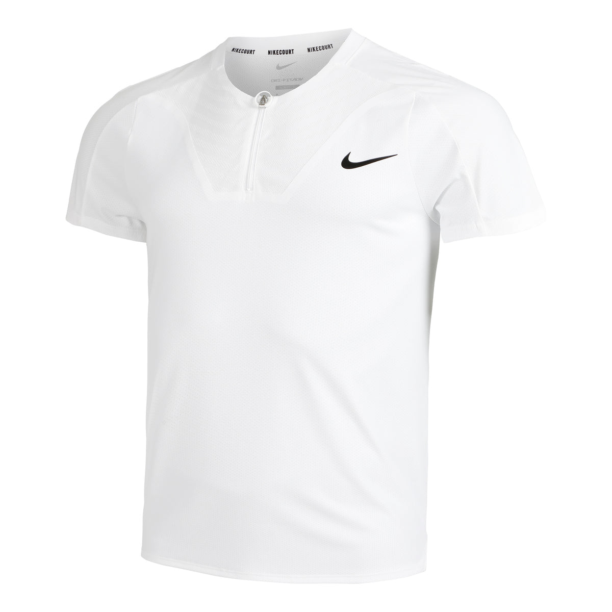 Nike Dri-Fit Court Slam Polo Heren - wit,