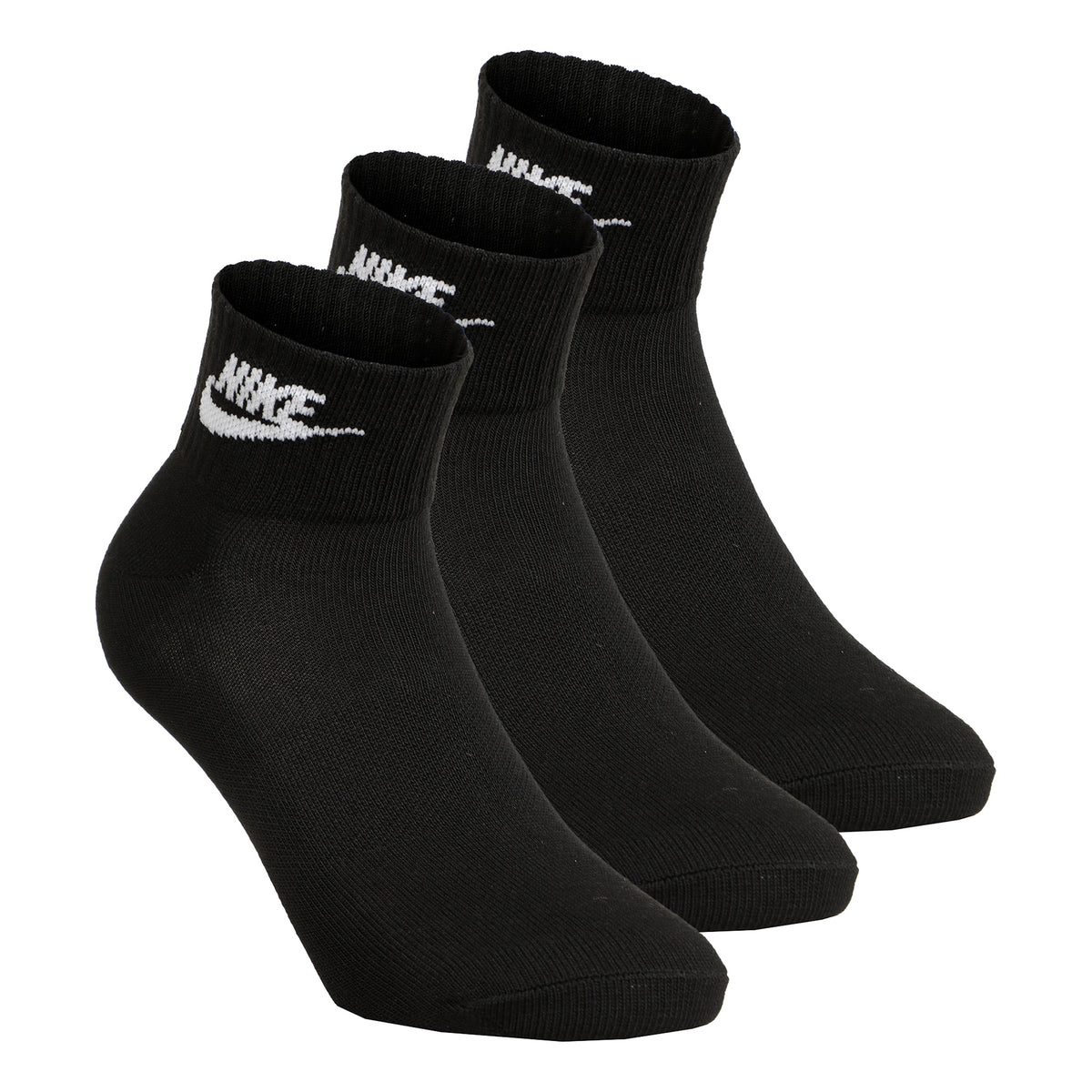 Nike New Essential Ankle Tennissokken Verpakking 3 stuks Unisex - zwart,