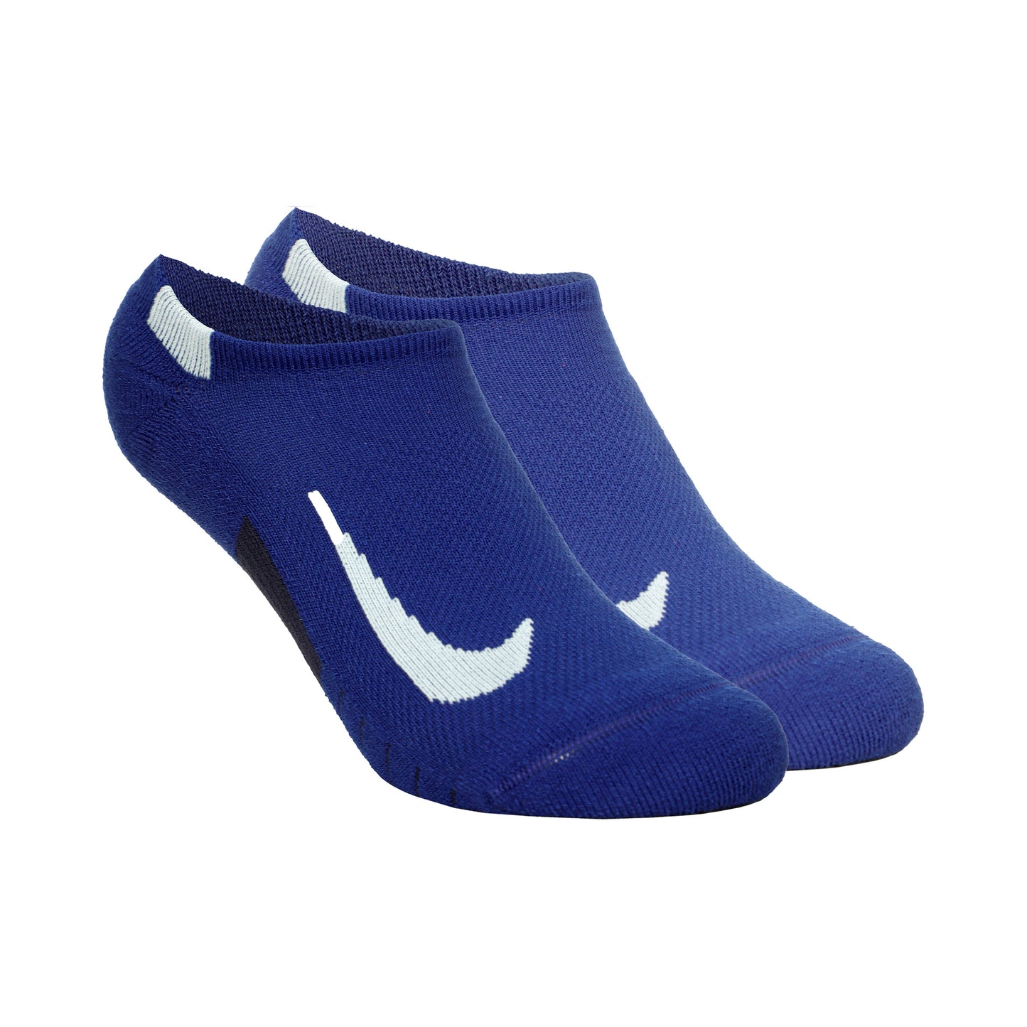 Nike Multiplier No-Show Socks Hardloopsokken Verpakking 2 Stuks-Veelkleurig,Blauw