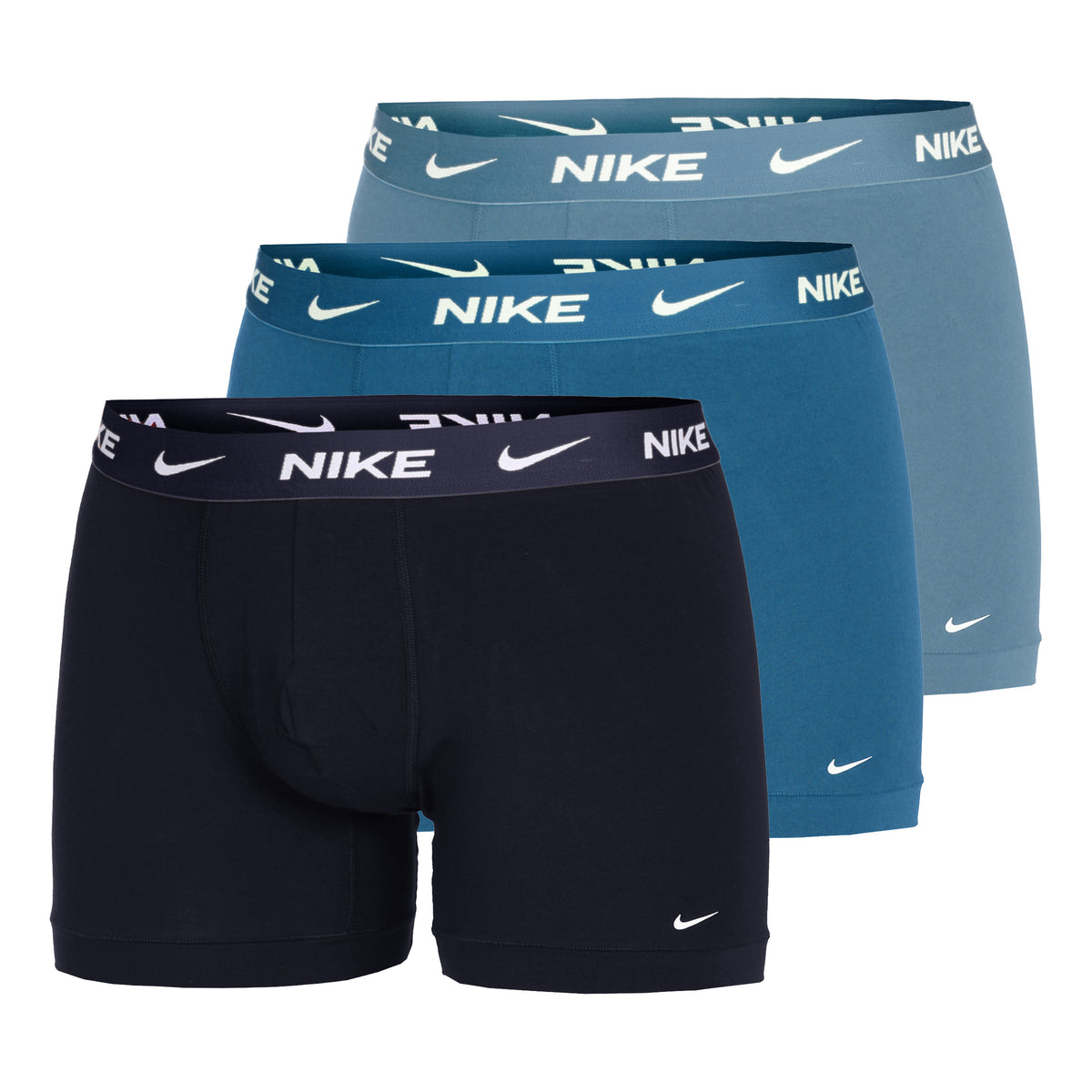 Nike Essential Micro Brief Caleçon Pack de 3 Hommes - bleu, multicouleur