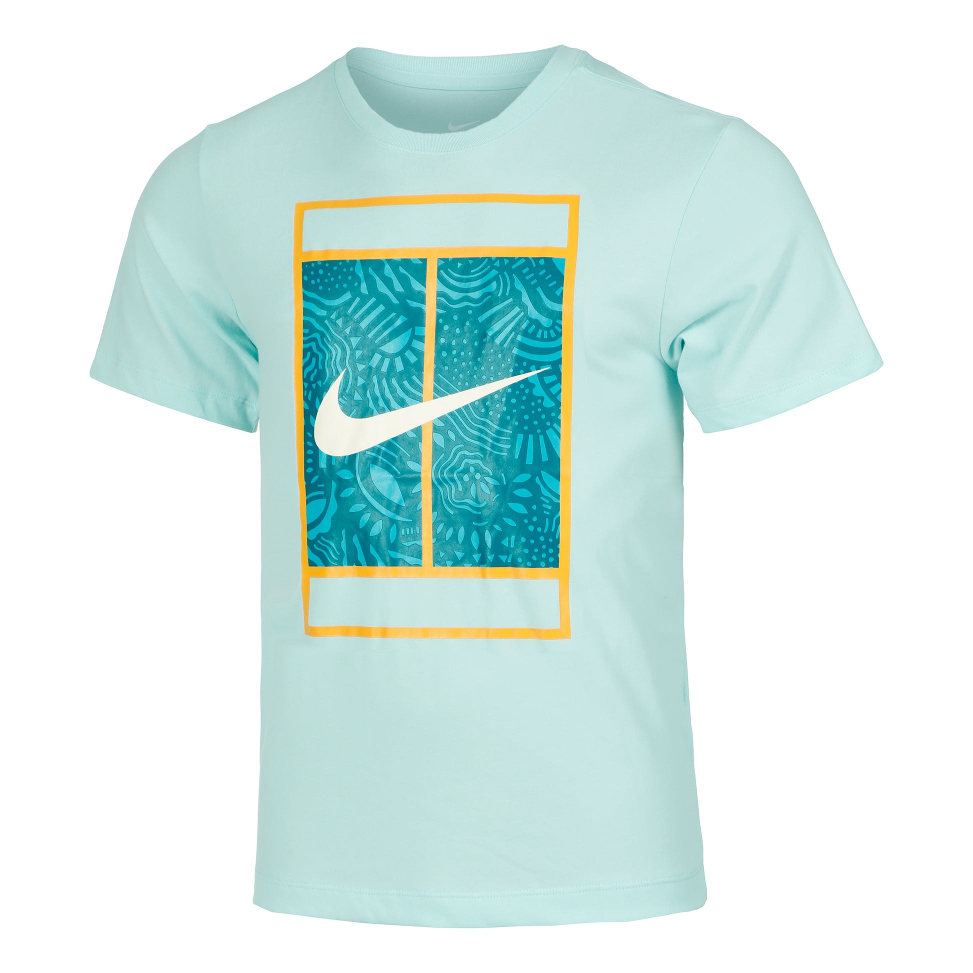 Nike Dri-Fit Court T-shirt Hommes - mint, multicouleur