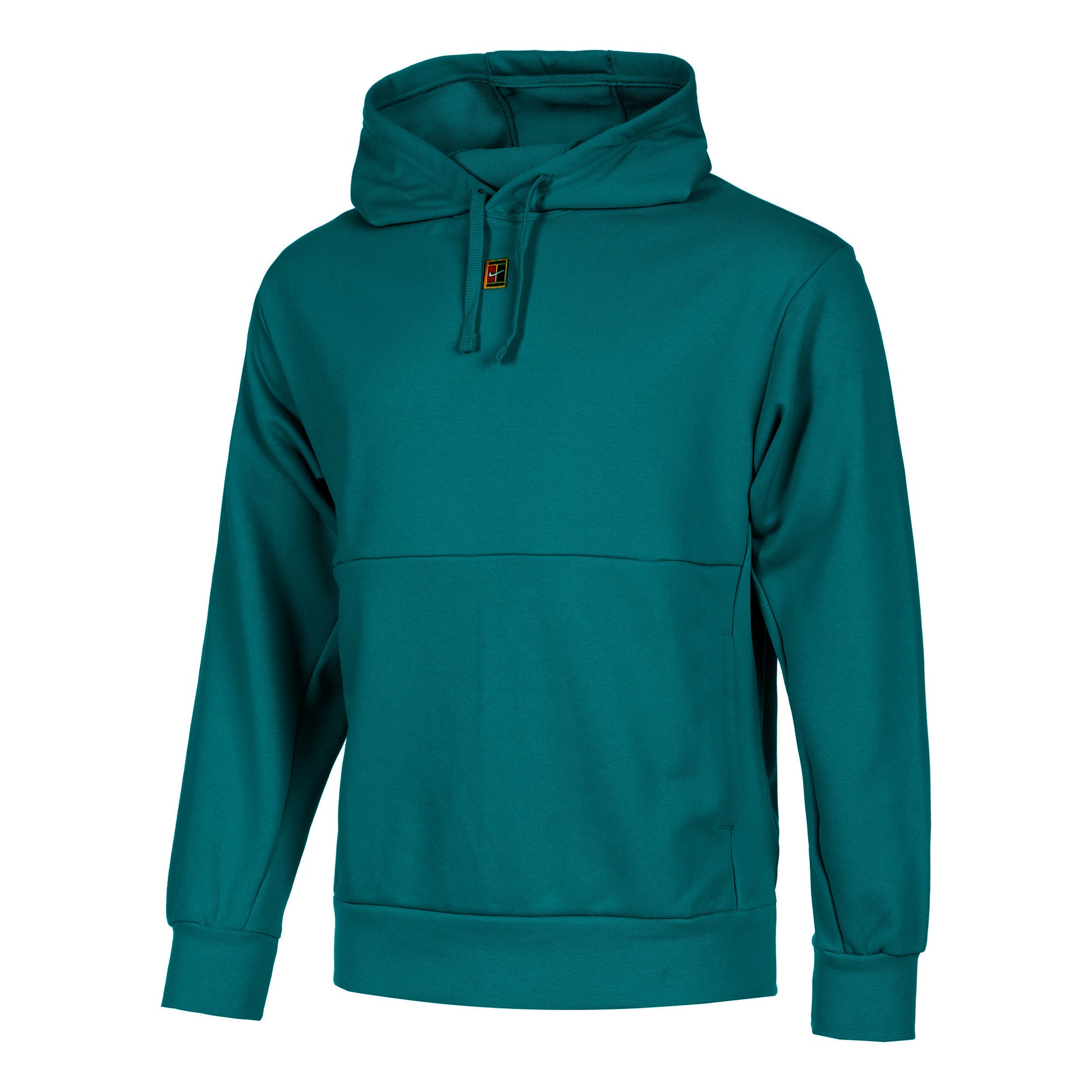 Nike Dri-Fit Court Heritage Fleece Sweat à capuche Hommes - bleu petrol,