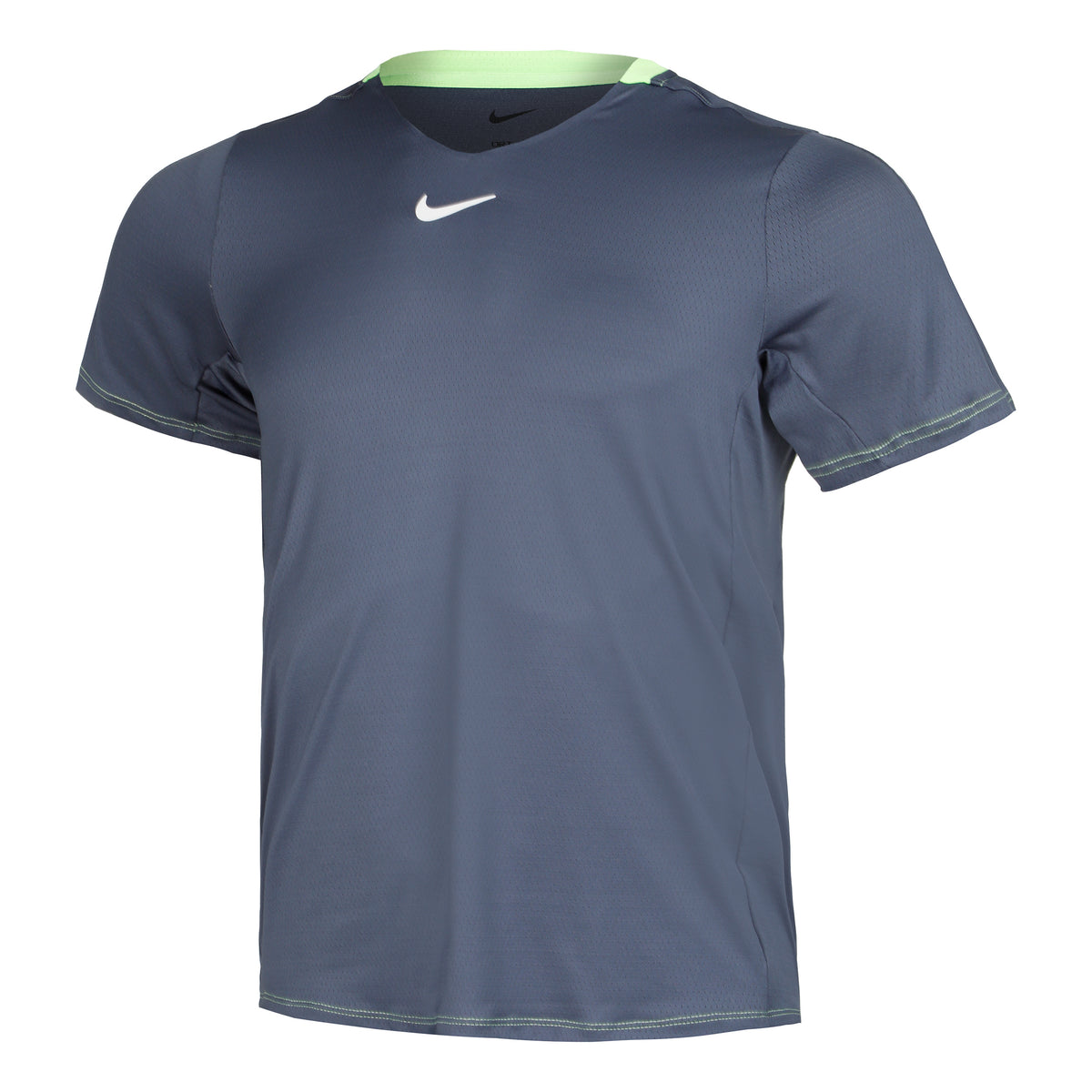 Nike Dri-Fit Court T-shirt Hommes - bleu gris,