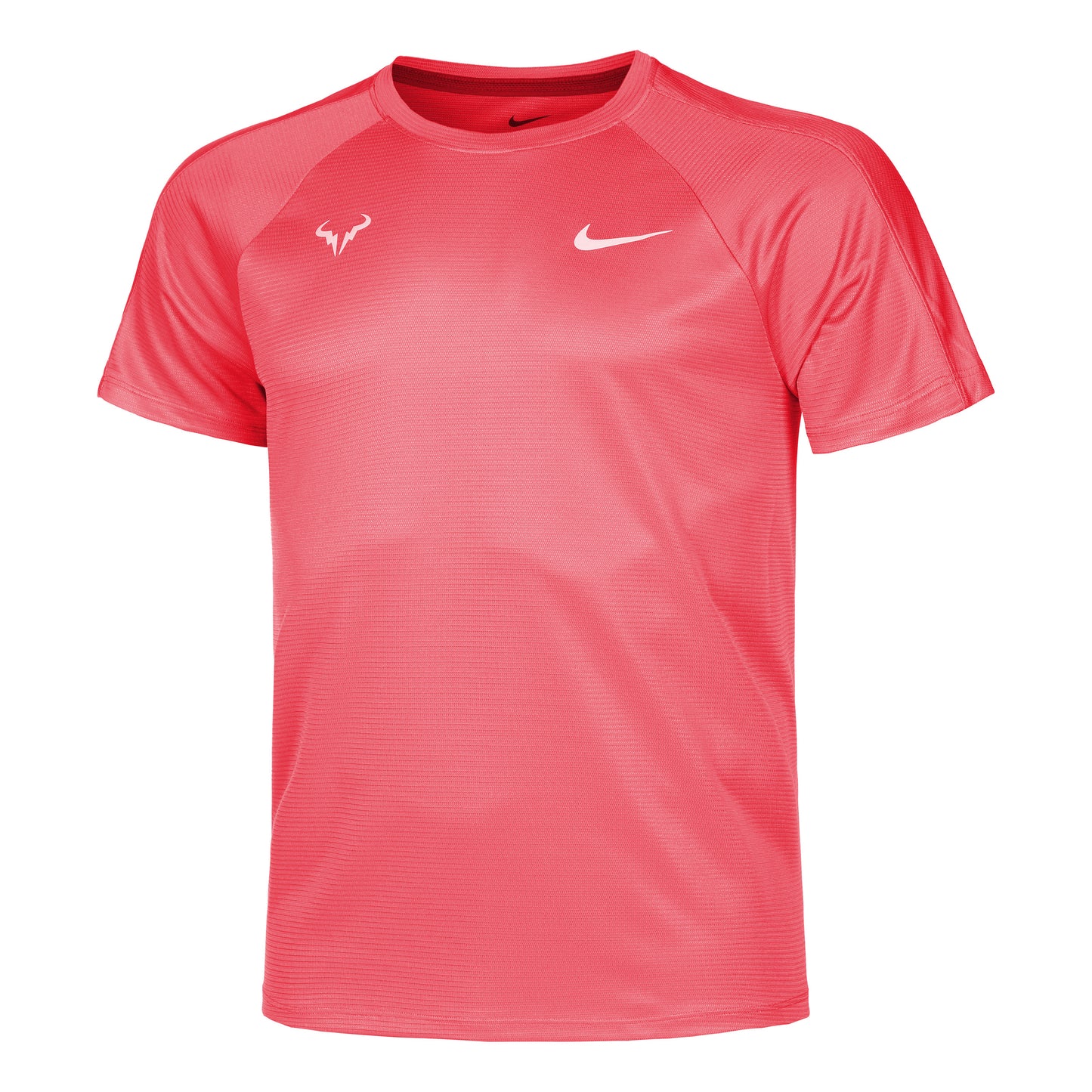 Nike Dri-Fit RAFA MNK Challenger T-shirt Heren - koraal,