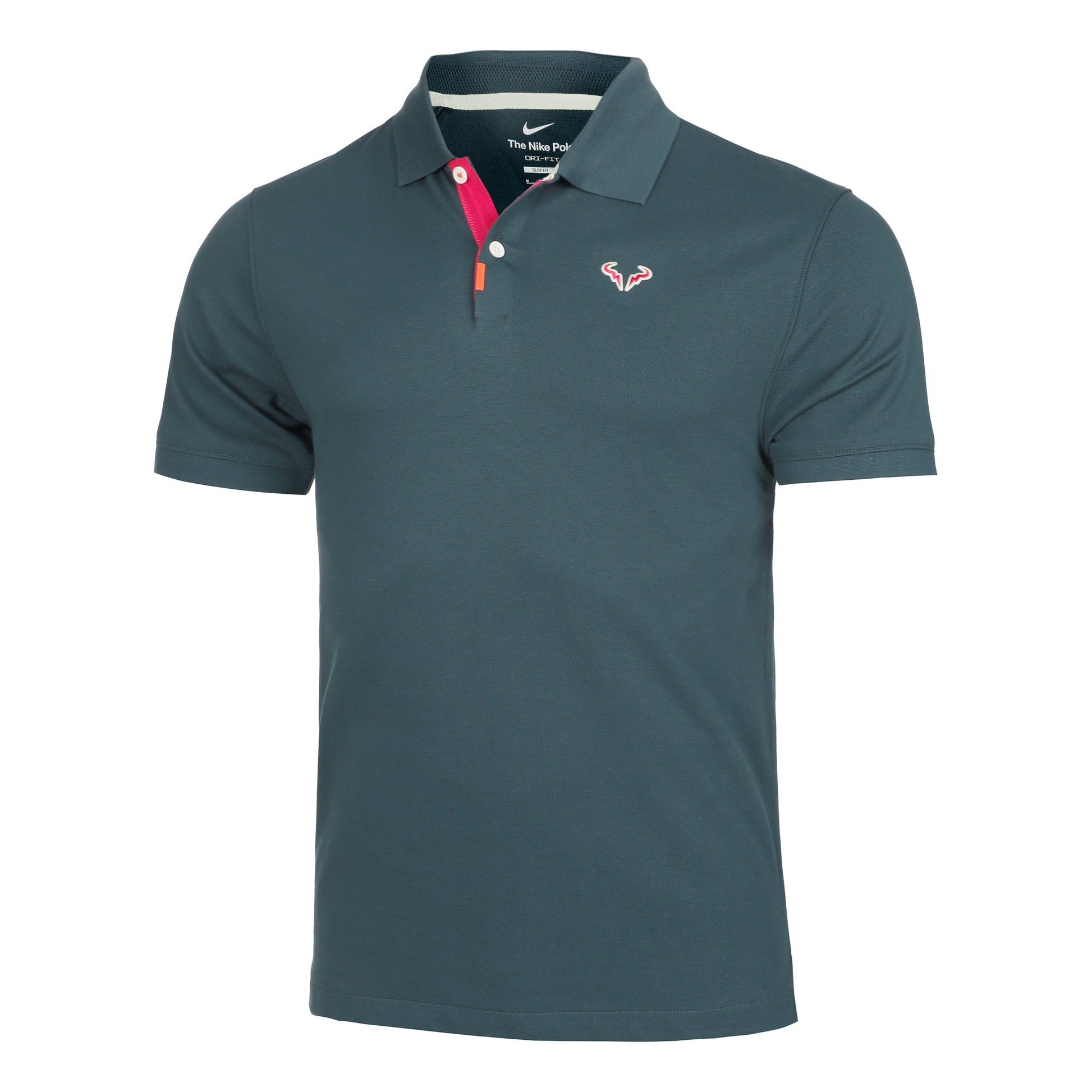 Nike Dri-Fit RAFA Slim Polo Hommes - vert foncé,