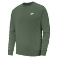 Sportswear Club Sweat-shirt Hommes - vert foncé, blanc