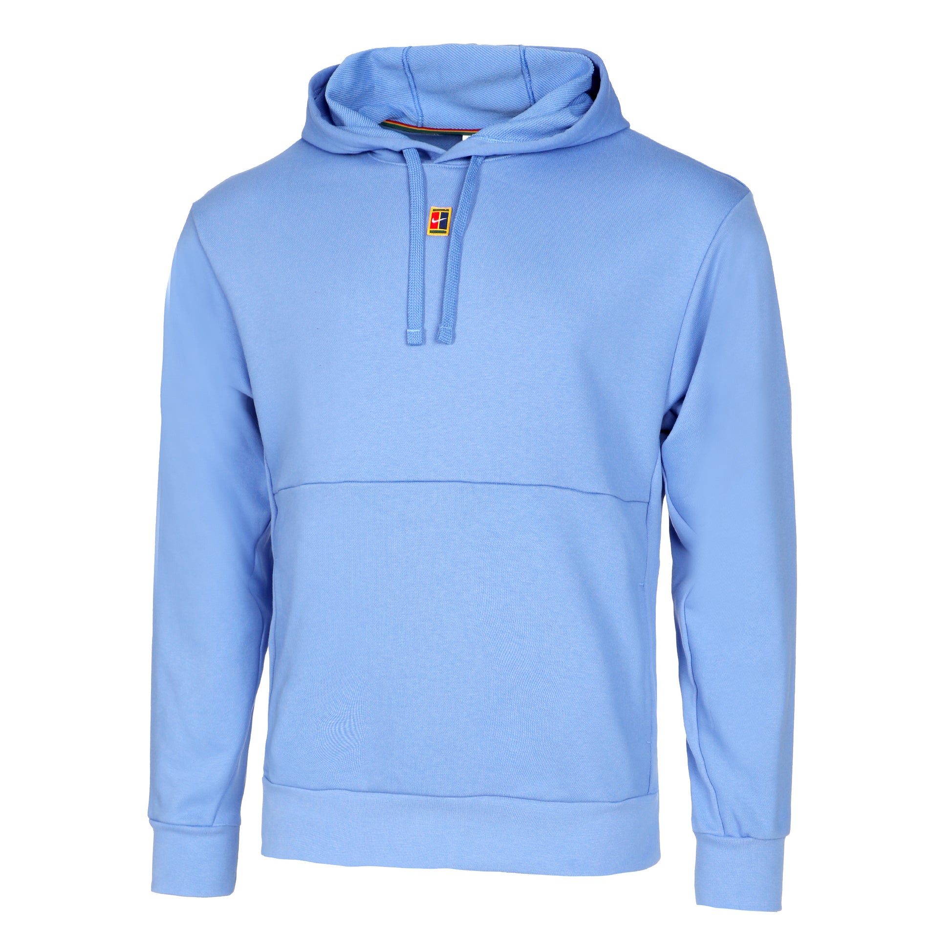 Nike Dri-Fit Court Heritage Fleece Sweat à capuche Hommes - bleu clair,
