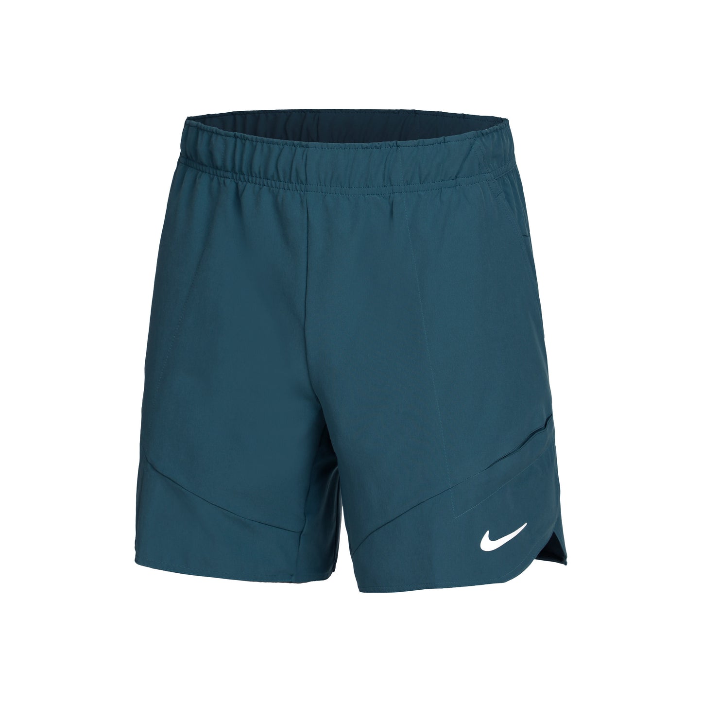 Nike Dri-Fit Court 7in Shorts Heren - petrolblauw,