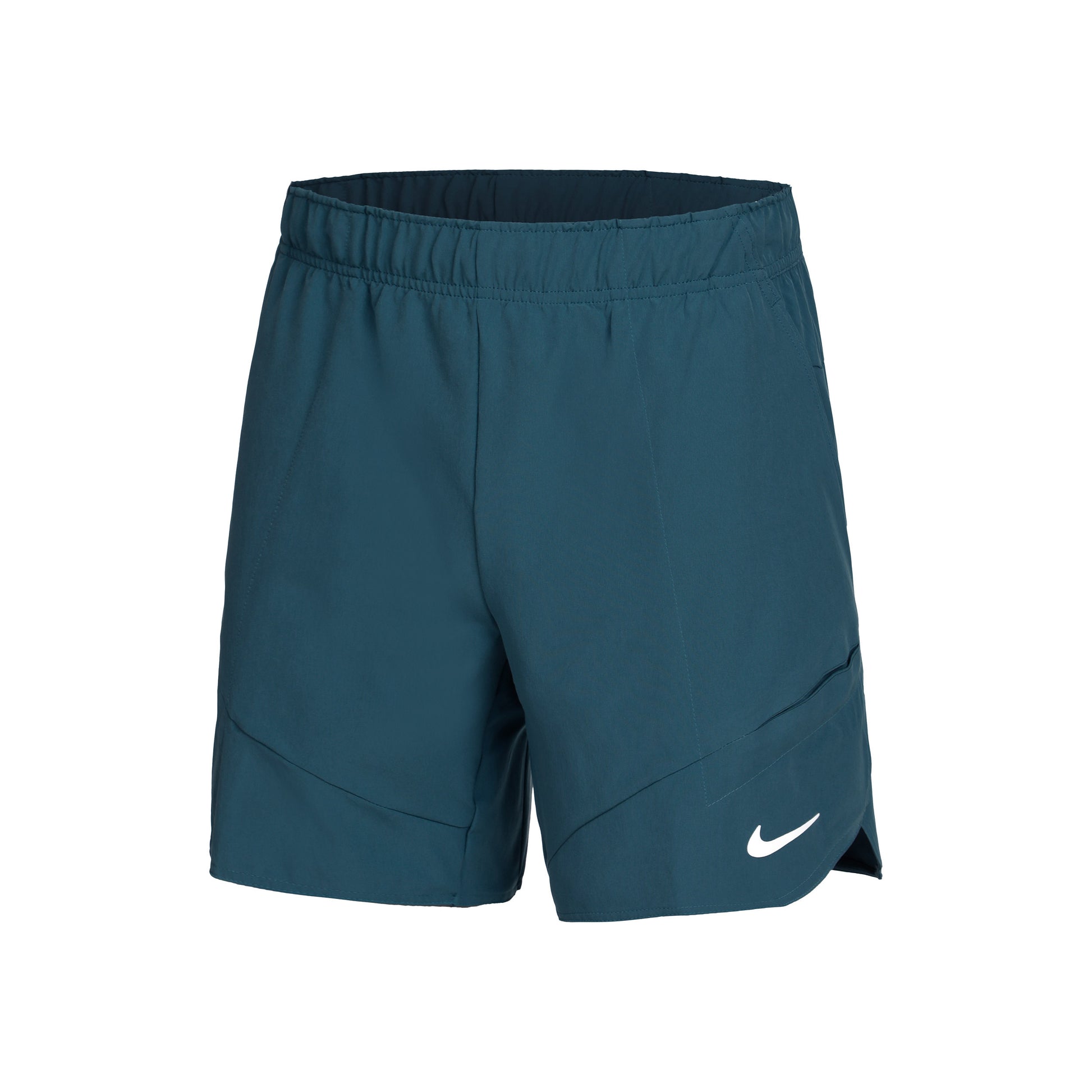 Nike Dri-Fit Court 7in Shorts Heren - petrolblauw,
