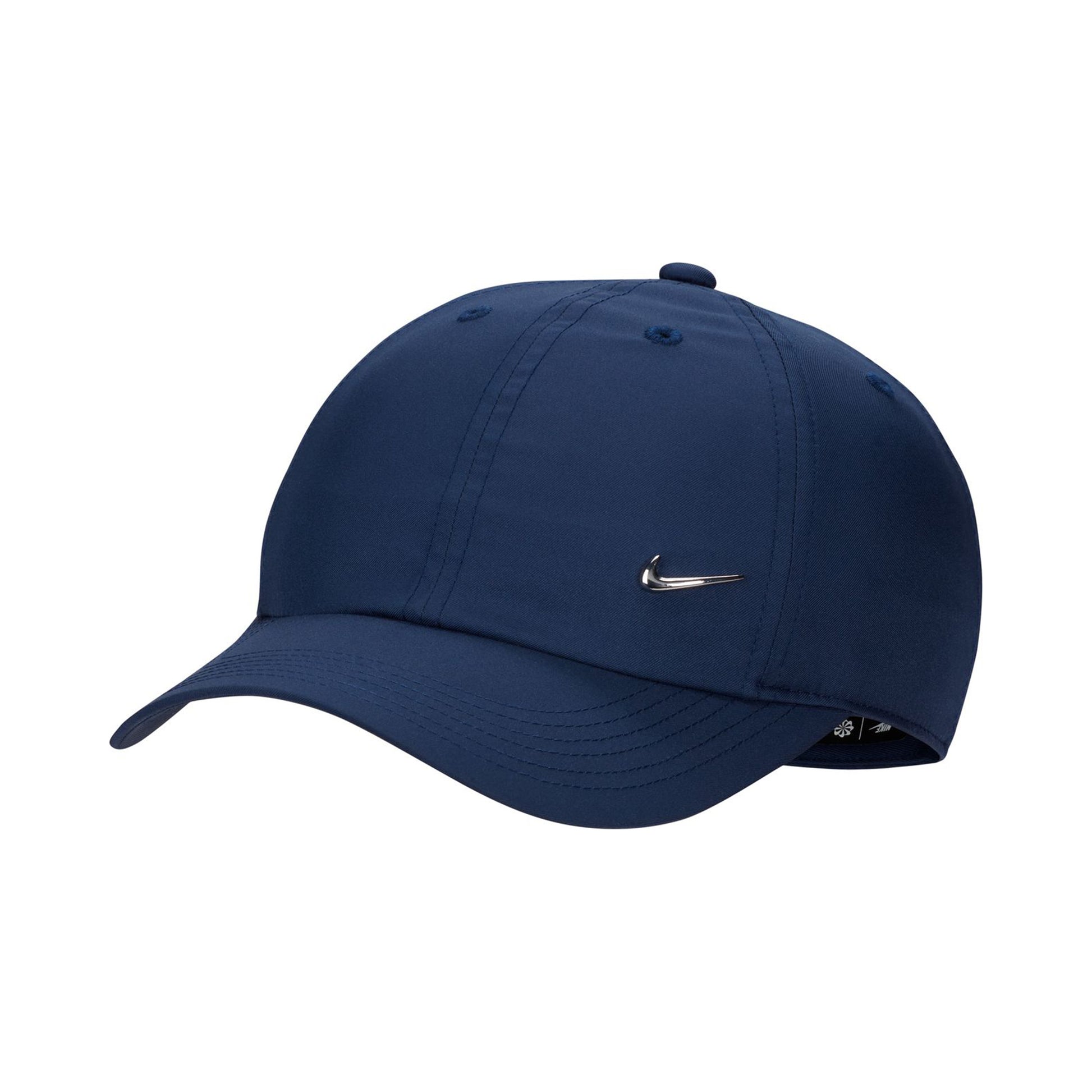 Nike Dri-Fit Club Metal Swoosh Cap Kinderen-Donkerblauw