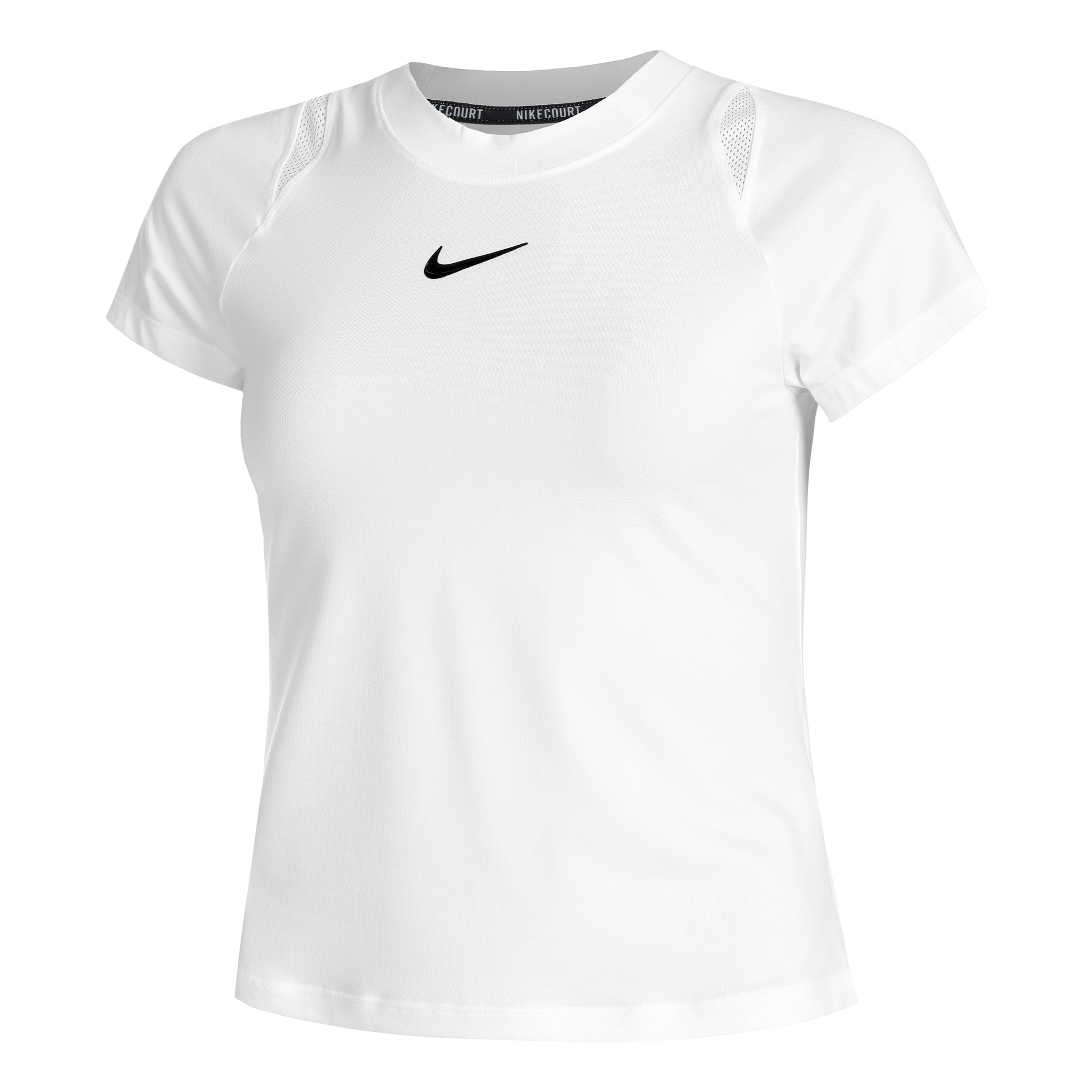 Nike Court Dri-Fit Advantage T-shirt Dames-Wit
