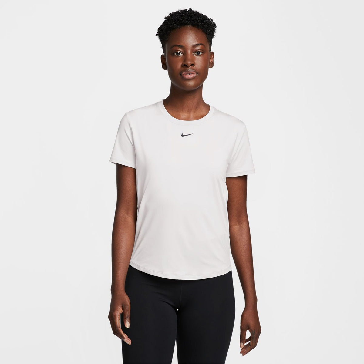 Nike One Classic Dri-Fit T-shirt Dames-Wit