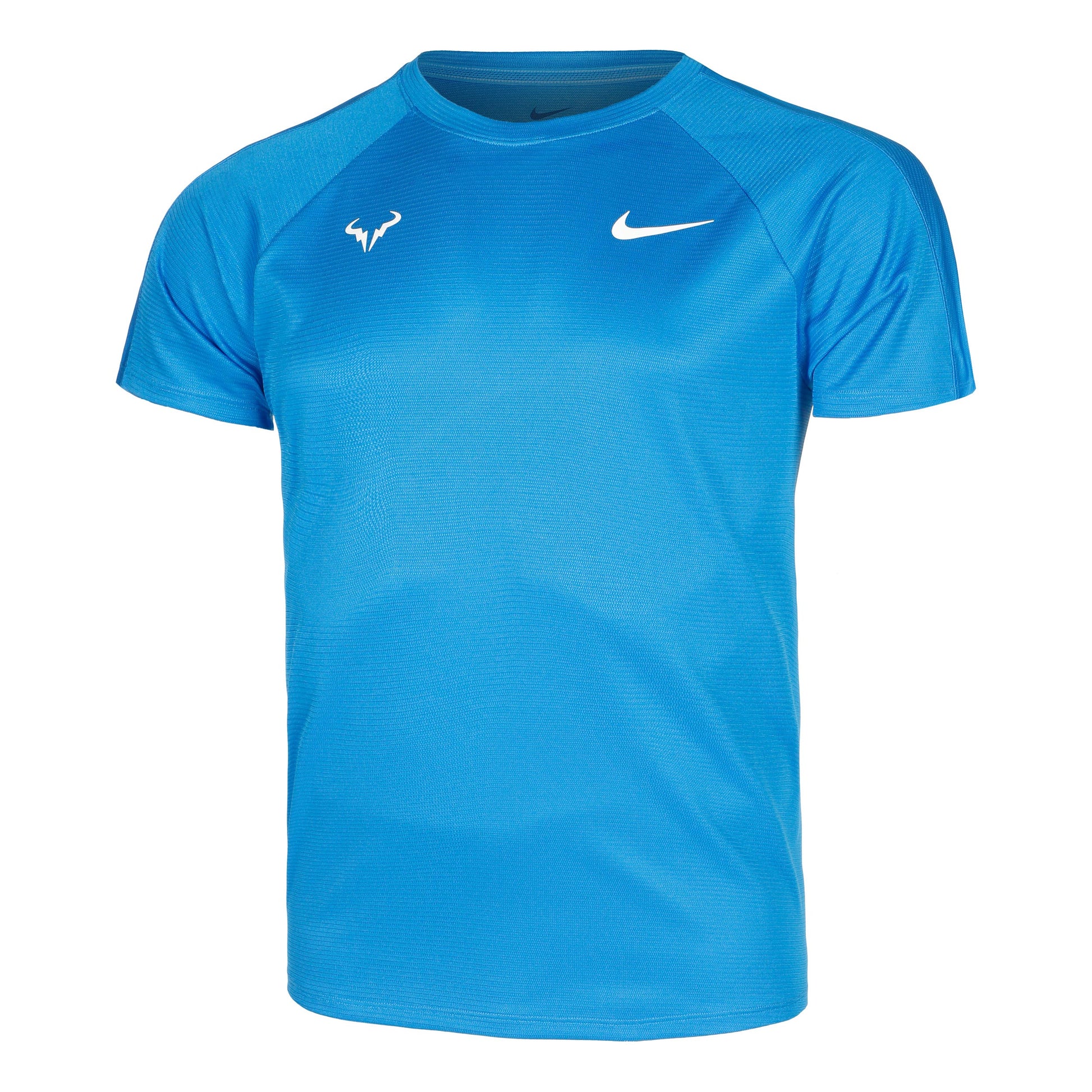 Nike Dri-Fit RAFA MNK Challenger T-shirt Heren - blauw,