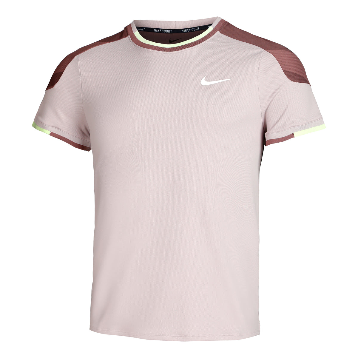 Nike Court Court Dri-Fit Slam T-shirt Heren - mauve,