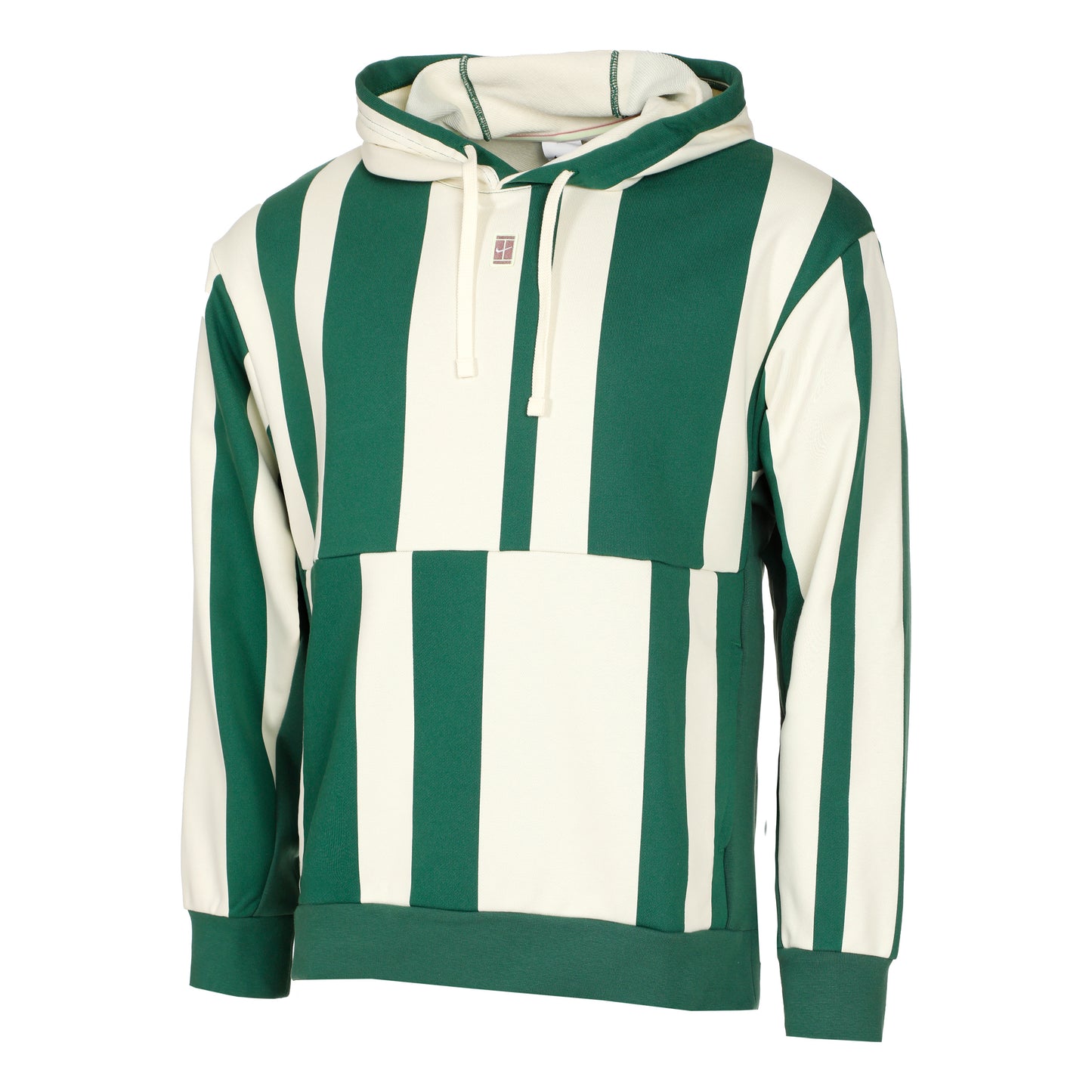 Nike Court Dri-Fit Heritage Fleece Sweat à capuche Hommes - vert, crème