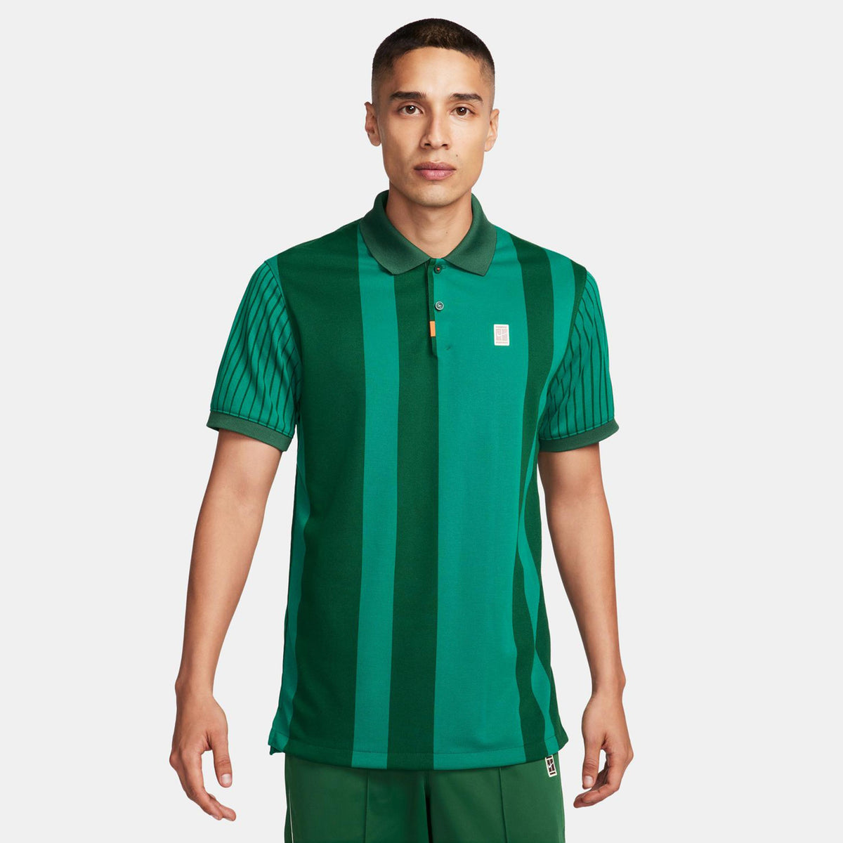 Nike Dri-Fit Heritage Polo Hommes - vert,