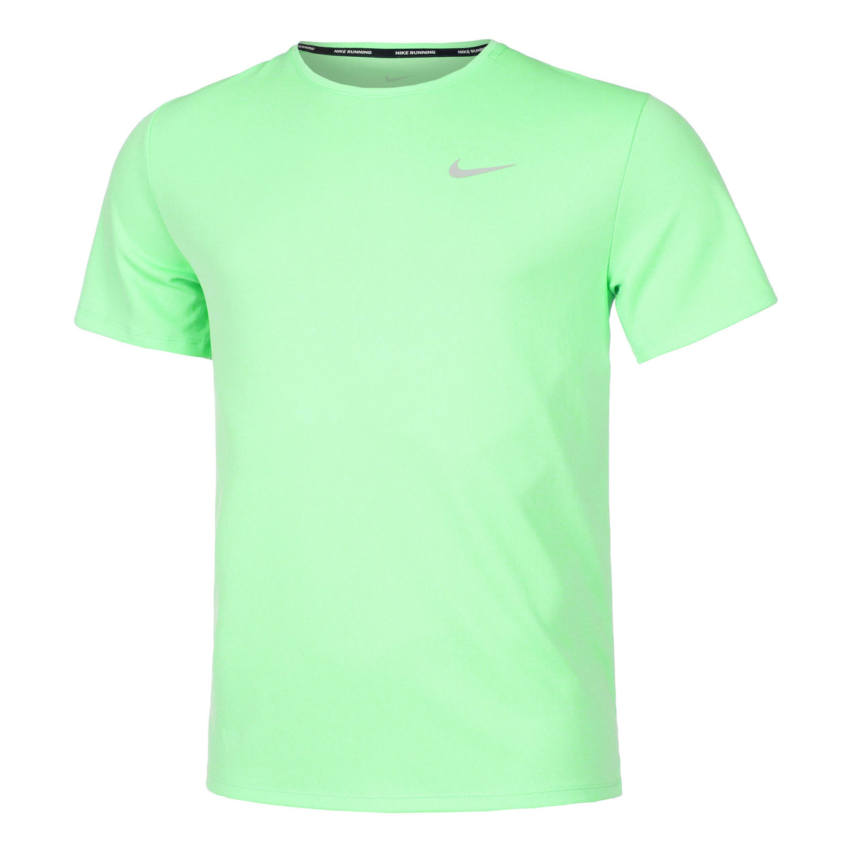 Nike Miler Hardloopshirt Heren - mint