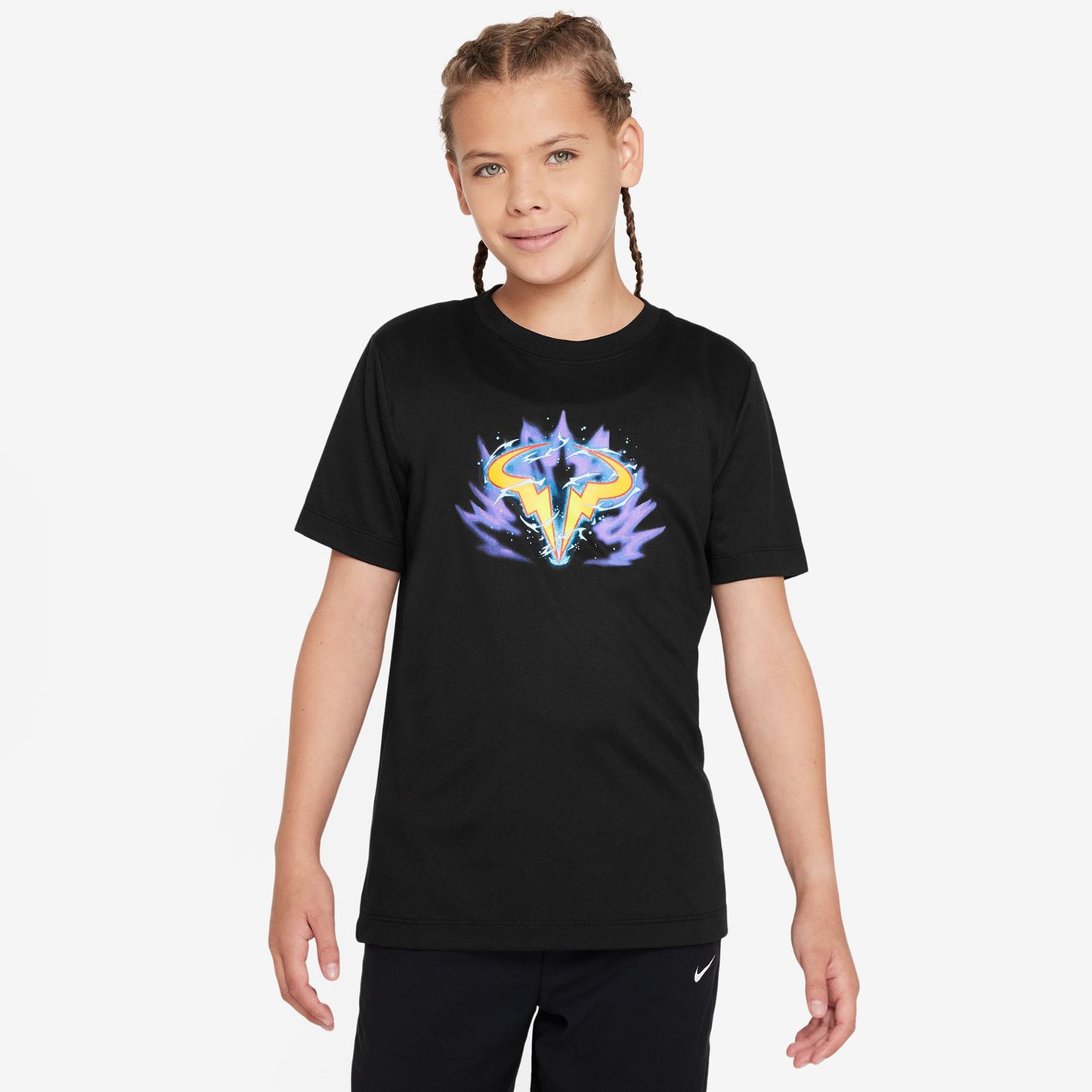 Nike Dri-Fit Rafa T-shirt Kinderen - zwart,
